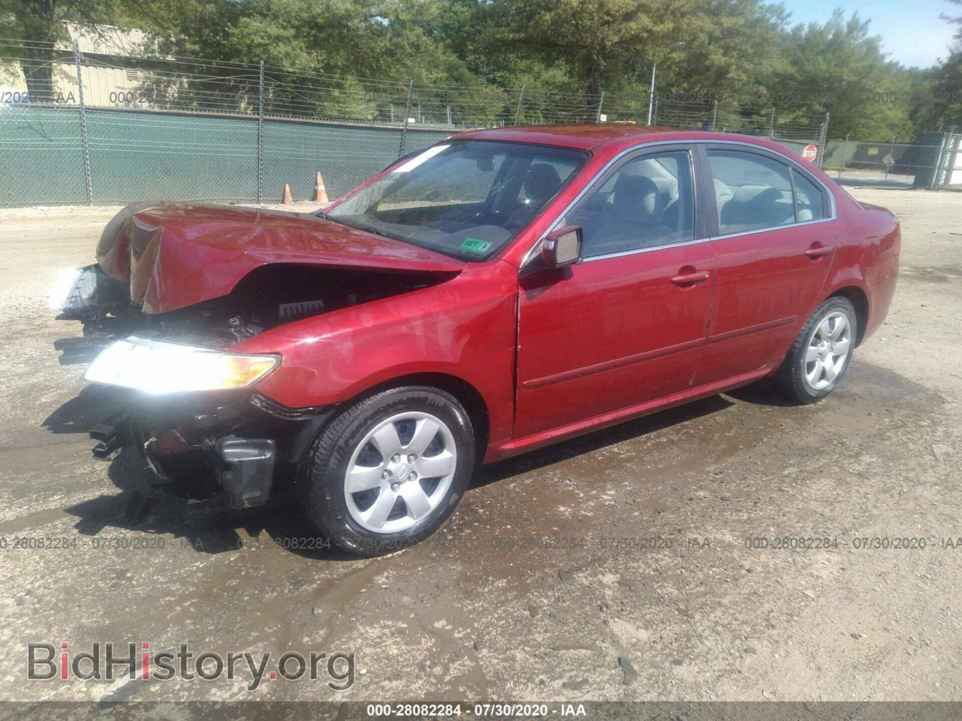 2009 KIA OPTIMA - VIN: KNAGE228895296008 - Фото 2