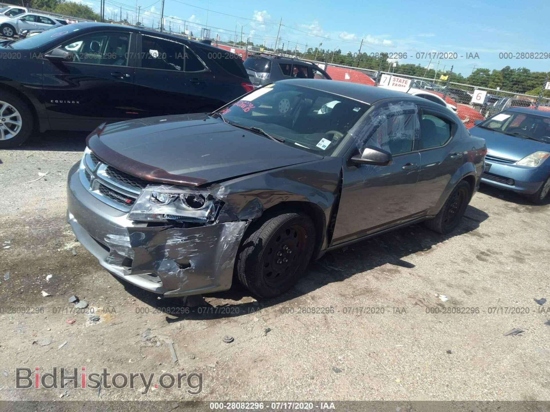2013 DODGE AVENGER - VIN: 1C3CDZAG9DN749197 - Photo 2