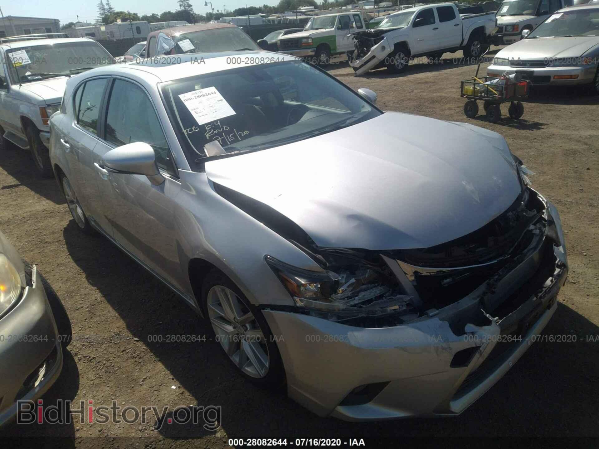 Фотография JTHKD5BH2F2244273 - LEXUS CT 200H 2015