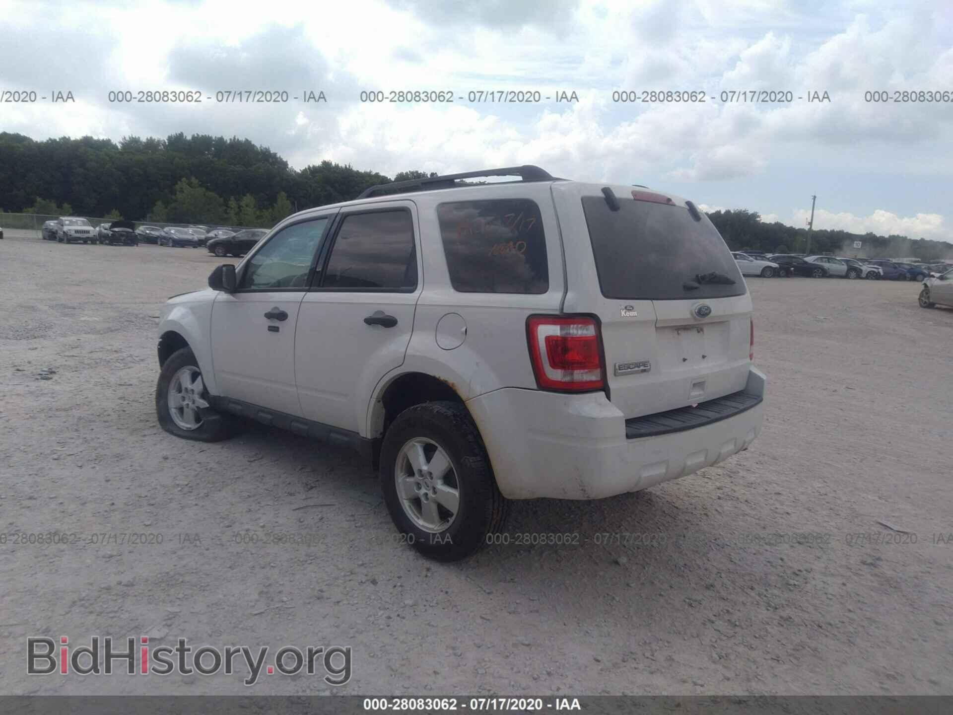 2012 FORD ESCAPE - VIN: 1FMCU0D7XCKB40389 - Photo 3