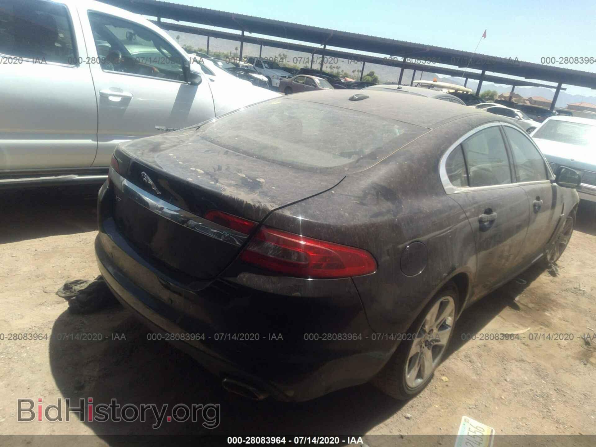 2011 JAGUAR XF - VIN: SAJWA0FB2BLR82181 - Фото 4