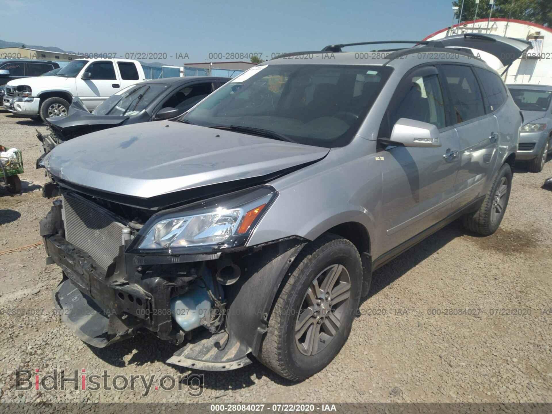2015 CHEVROLET TRAVERSE - VIN: 1GNKVGKD6FJ344946 - Фото 2