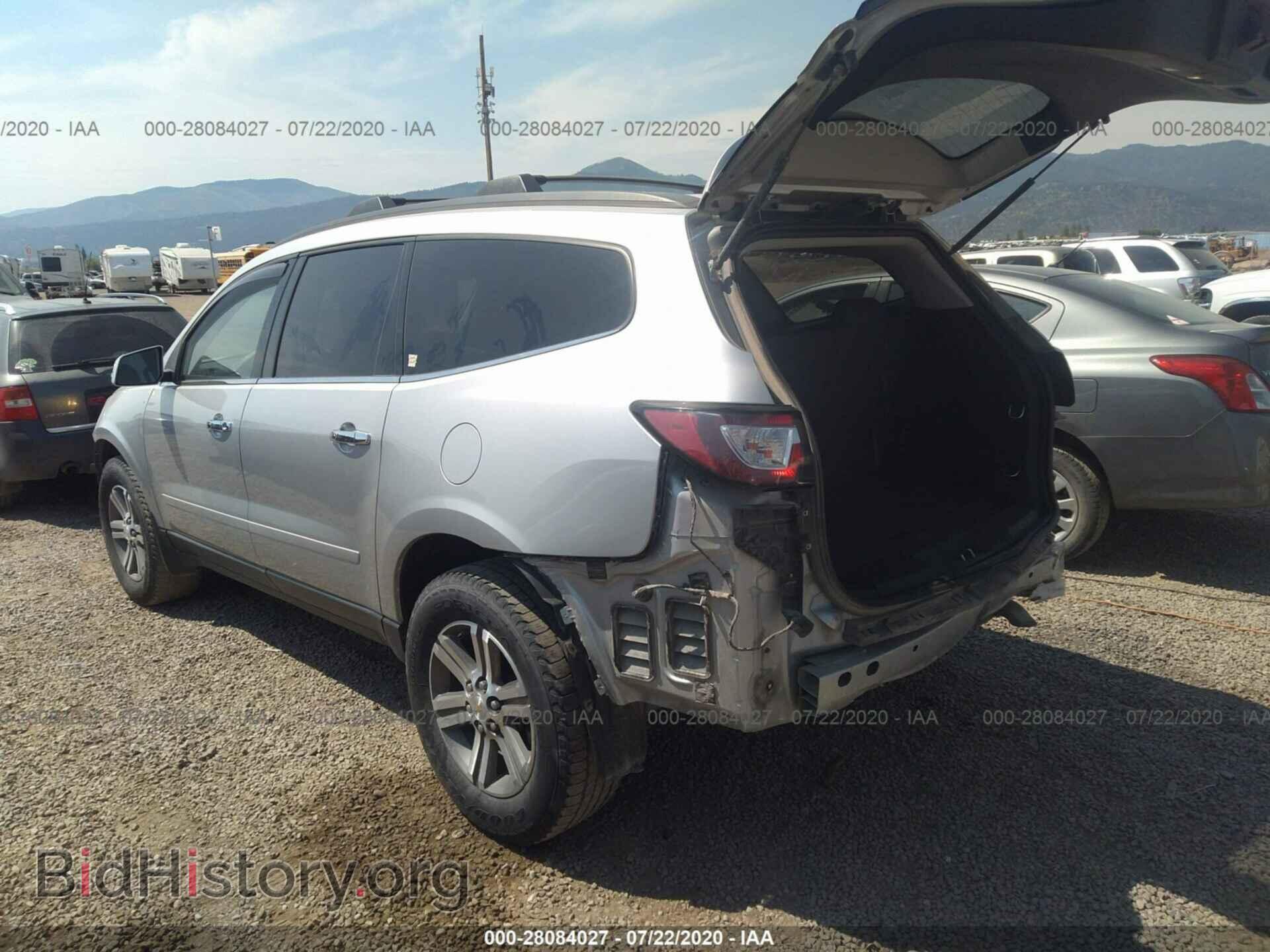 2015 CHEVROLET TRAVERSE - VIN: 1GNKVGKD6FJ344946 - Фото 3
