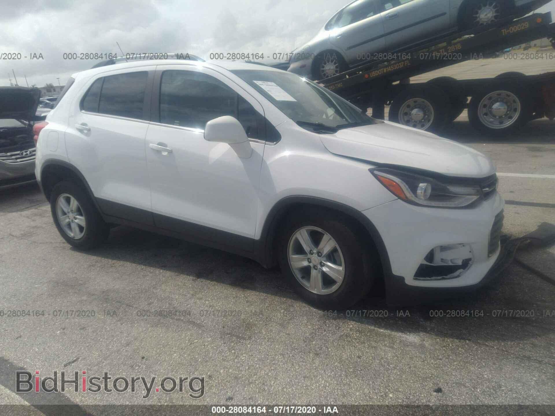 Фотография 3GNCJLSB2KL161196 - CHEVROLET TRAX 2019