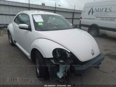 2012 Volkswagen BEETLE 2.5L PZEV, white — VIN 3VWJP7AT7CM618366, IAAI