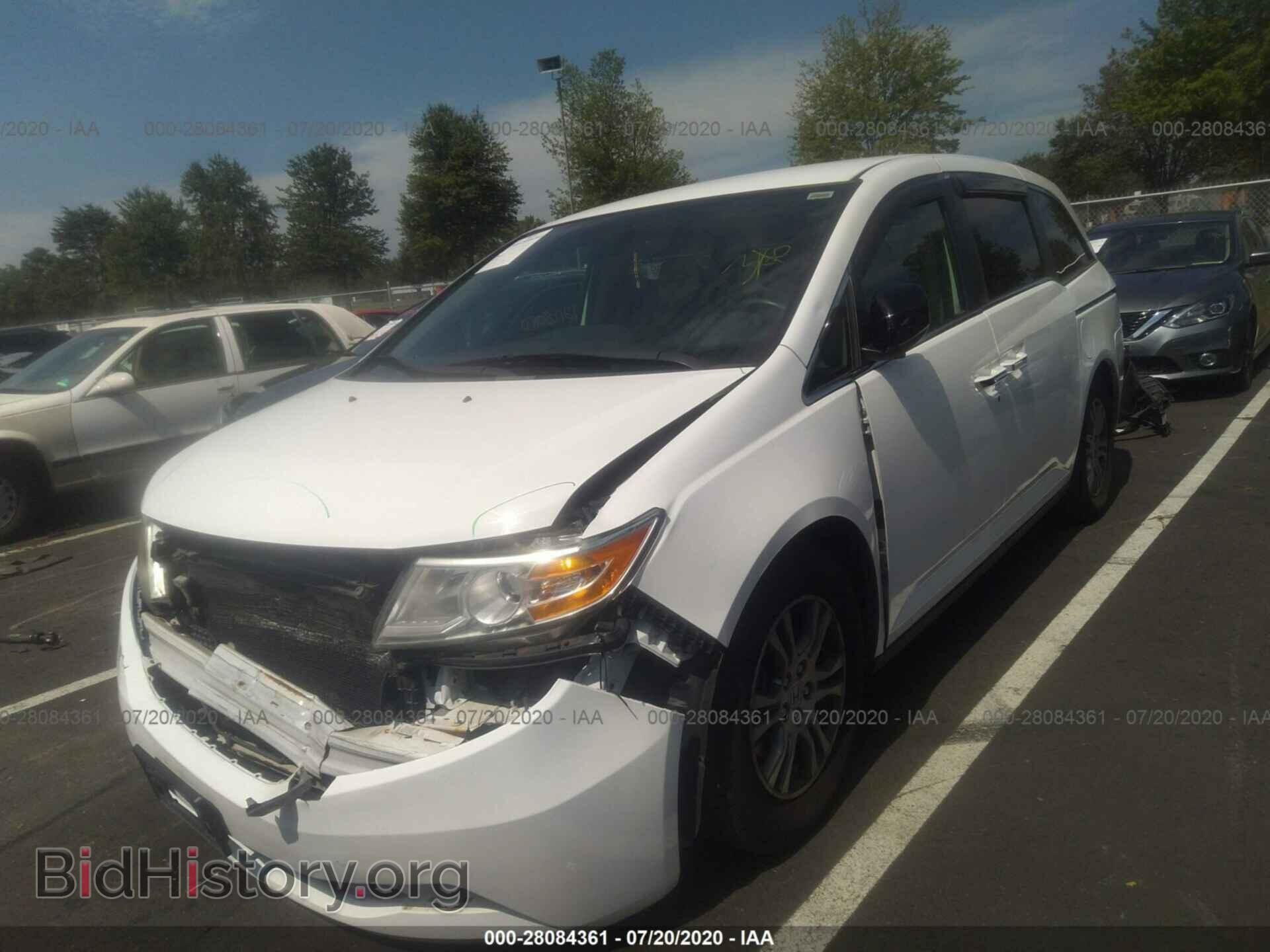 2012 HONDA ODYSSEY - VIN: 5FNRL5H43CB042638 - Фото 2