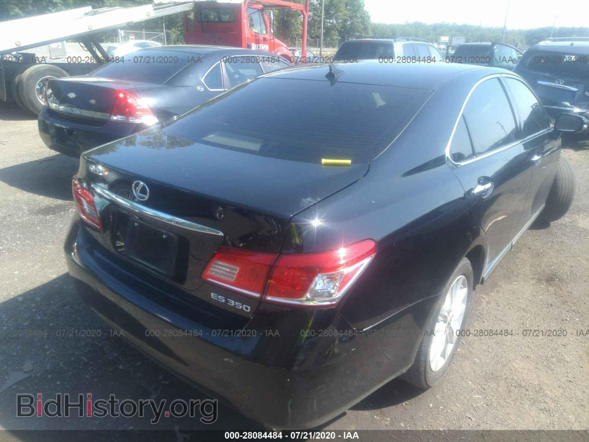2012 LEXUS ES 350 - VIN: JTHBK1EG7C2501070 - Фото 4