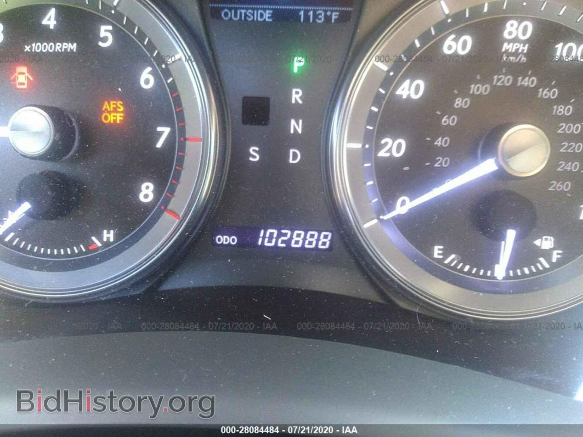 2012 LEXUS ES 350 - VIN: JTHBK1EG7C2501070 - Фото 7