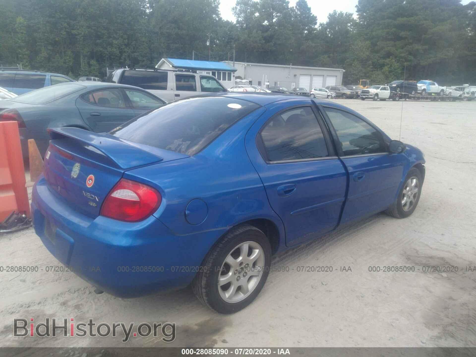 2004 DODGE NEON - VIN: 1B3ES56CX4D573986 - Фото 4