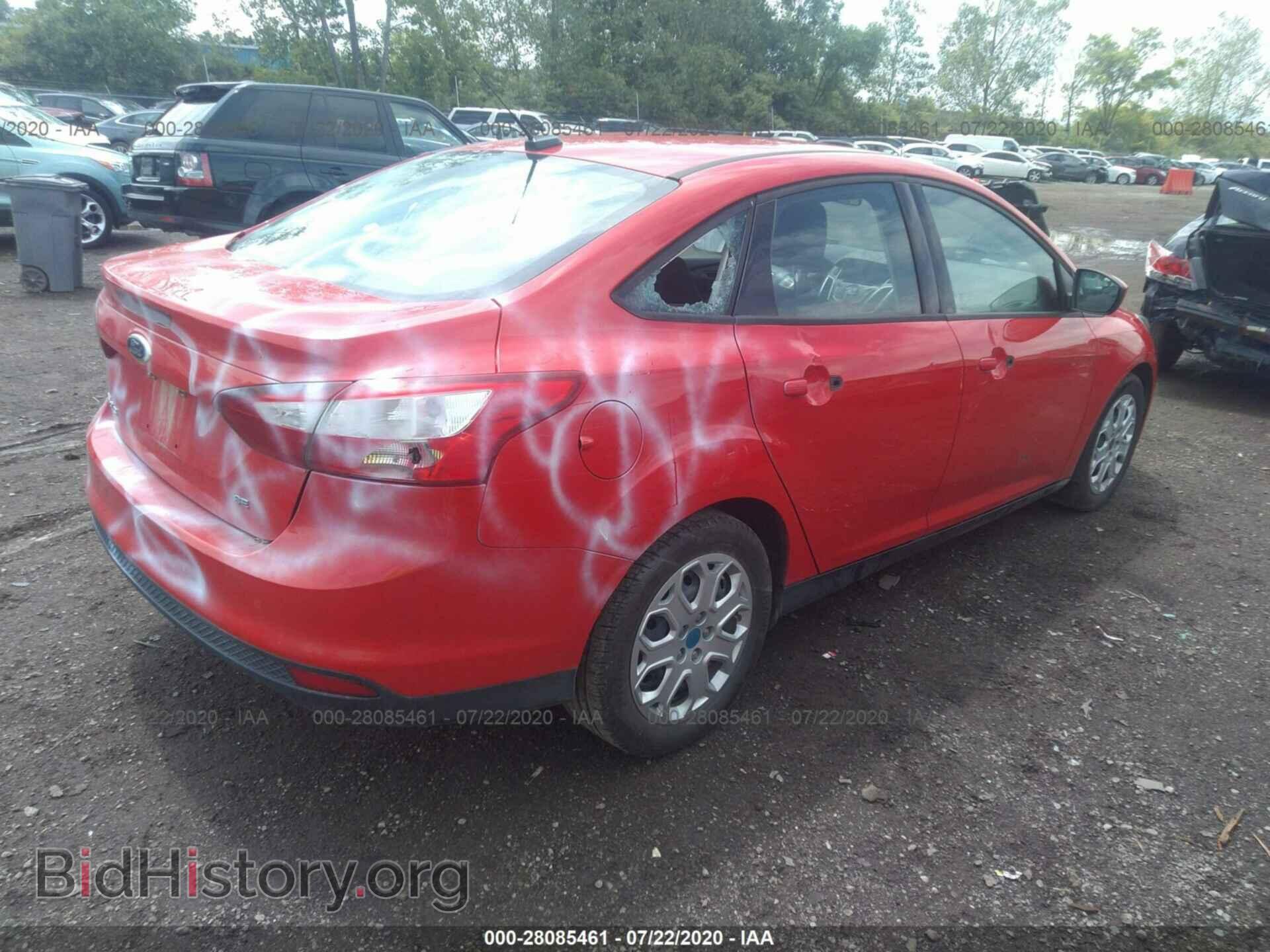 2012 FORD FOCUS - VIN: 1FAHP3F22CL375034 - Photo 4