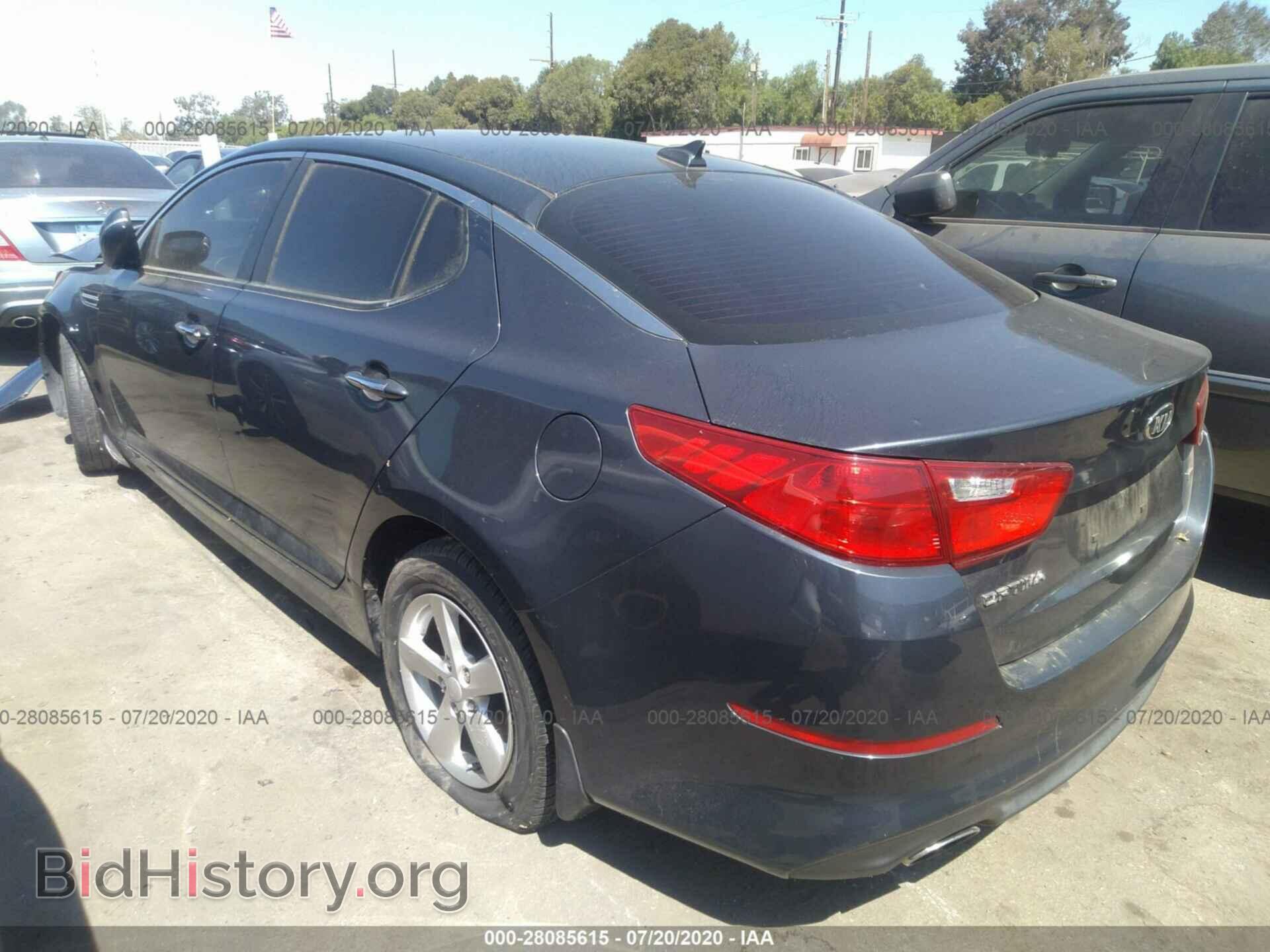 2015 KIA OPTIMA - VIN: KNAGM4A77F5587845 - Photo 3