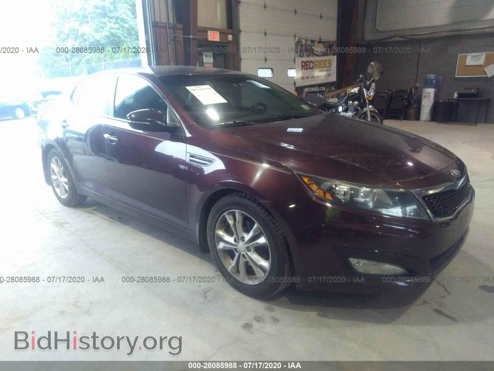 Фотография 5XXGN4A75DG106841 - KIA OPTIMA 2013