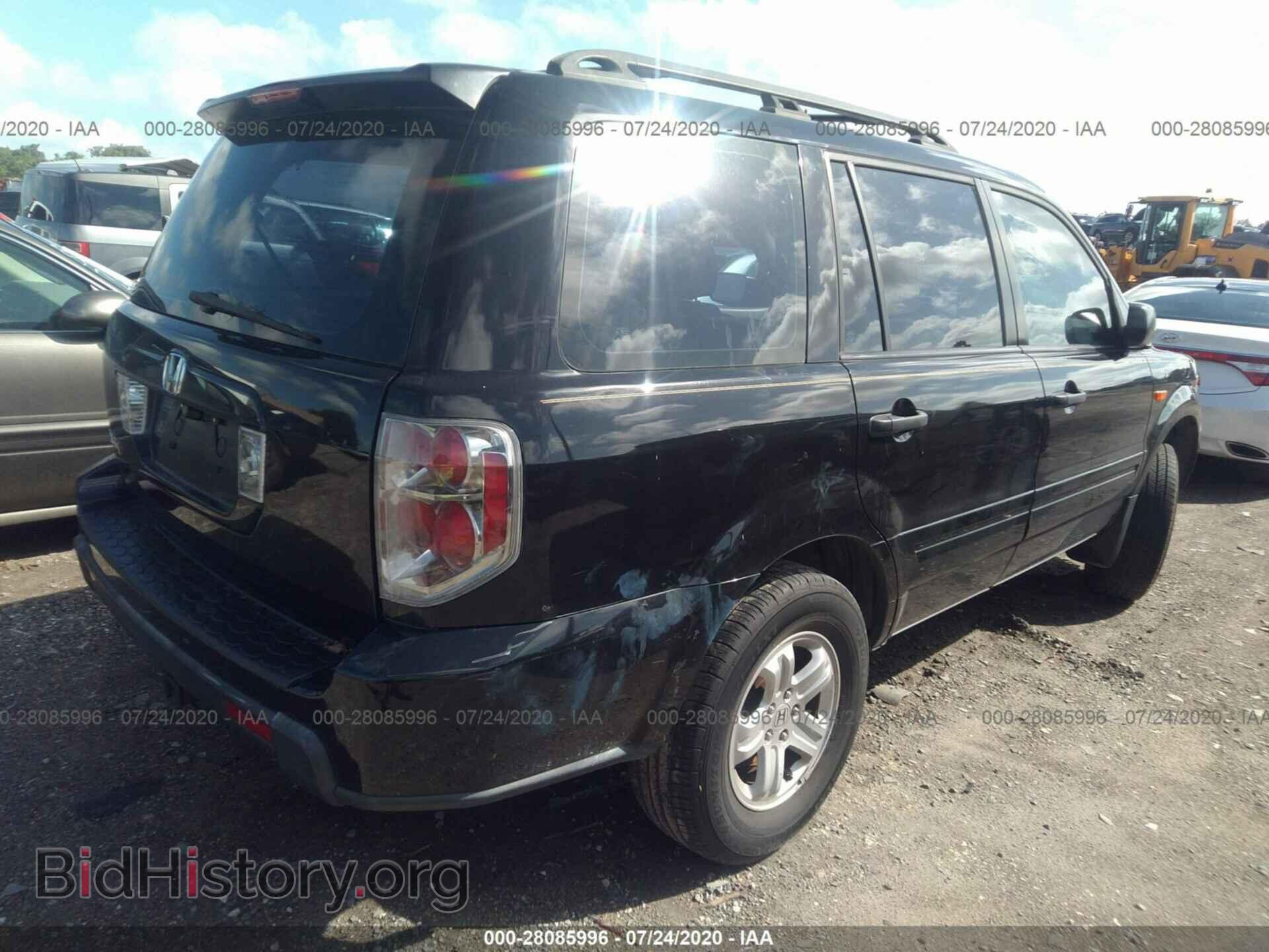 2007 HONDA PILOT - VIN: 5FNYF28107B003440 - Photo 4
