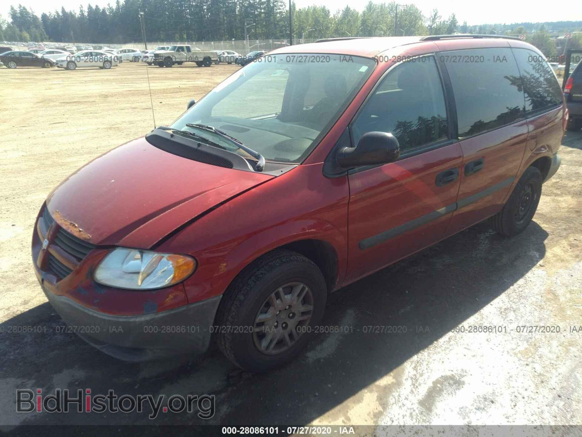 2006 DODGE CARAVAN - VIN: 1D4GP25B46B577825 - Фото 2