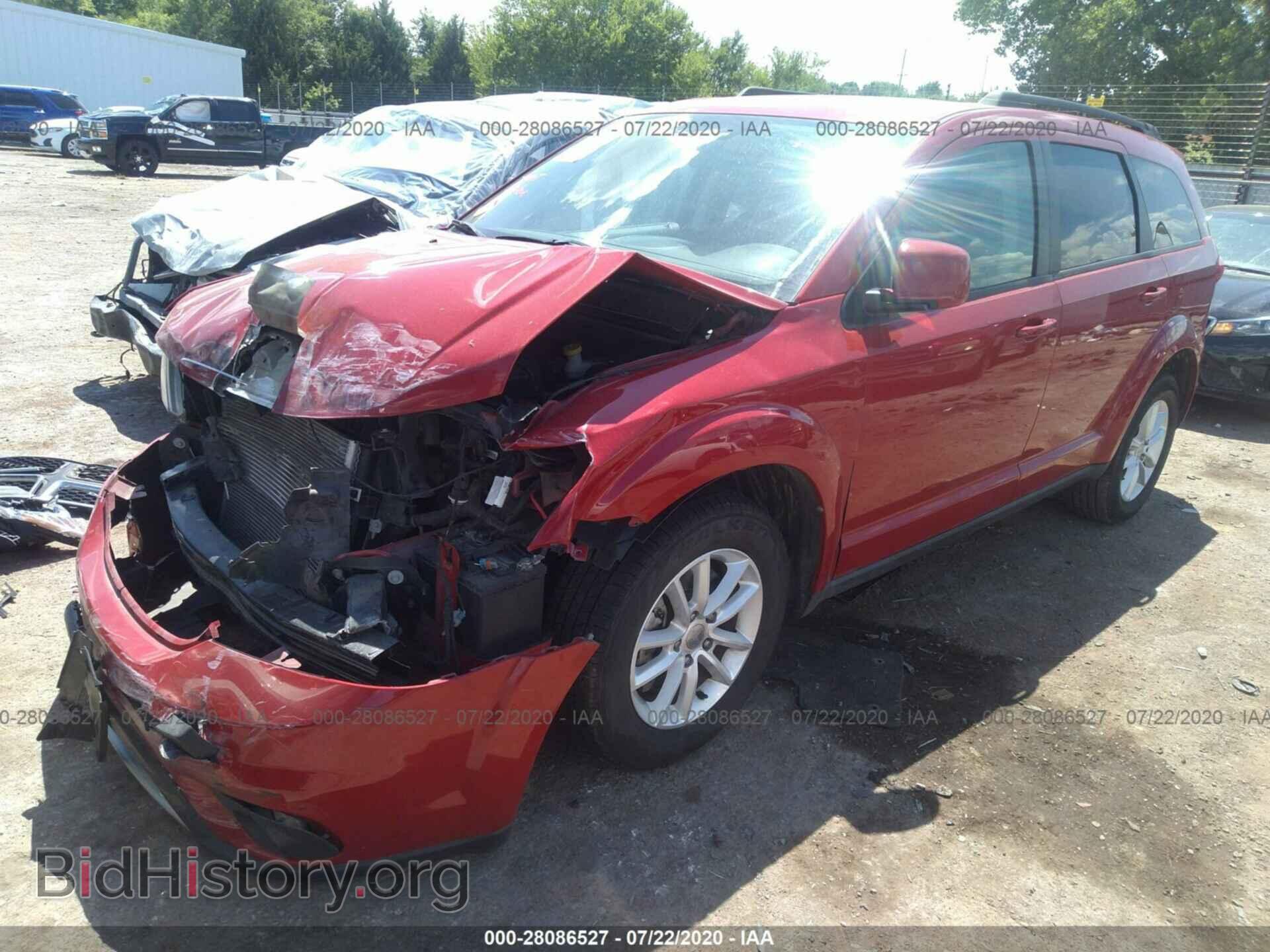 2016 DODGE JOURNEY - VIN: 3C4PDDBG3GT200548 - Фото 2