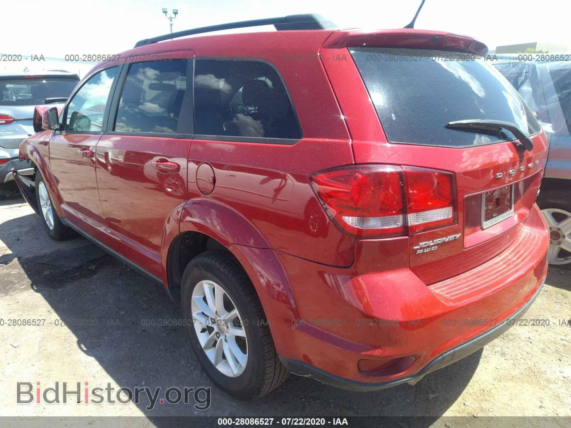 2016 DODGE JOURNEY - VIN: 3C4PDDBG3GT200548 - Фото 3