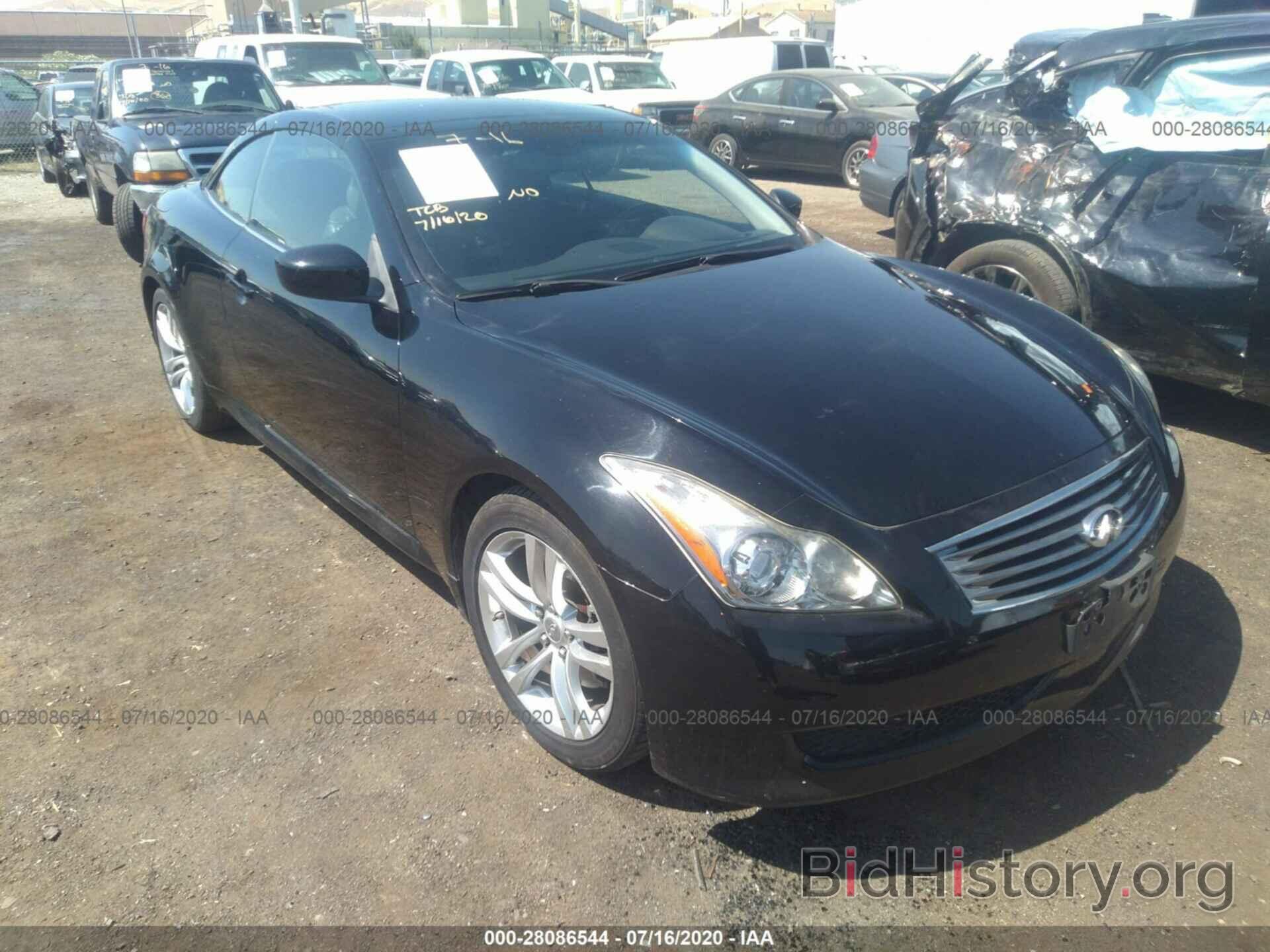 Photo JNKCV66E59M722265 - INFINITI G37 CONVERTIBLE 2009