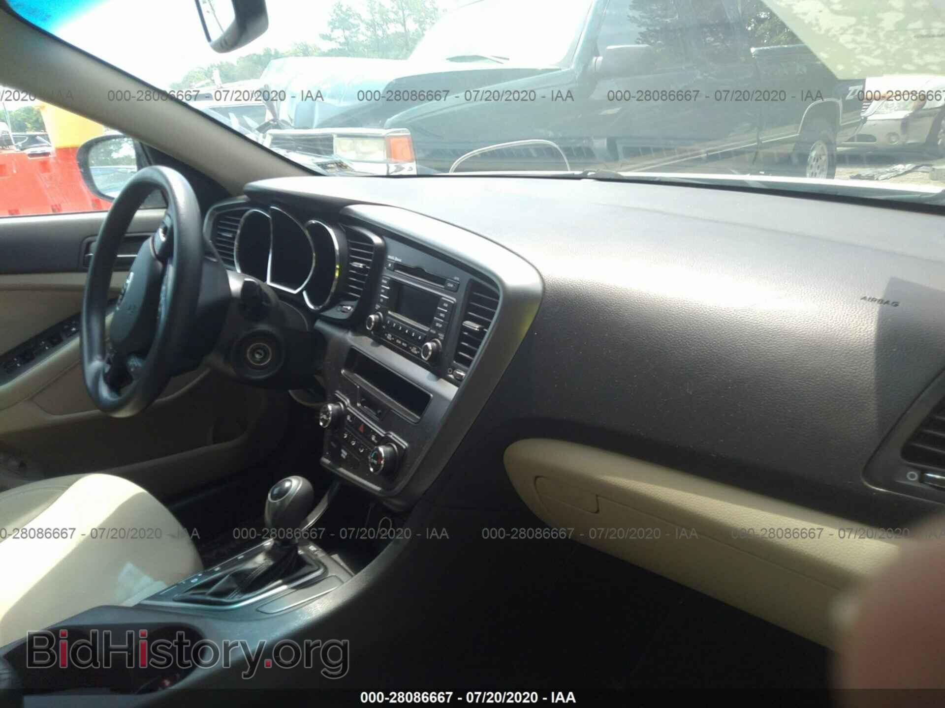 2013 KIA OPTIMA - VIN: KNAGM4A78D5371239 - Фото 5