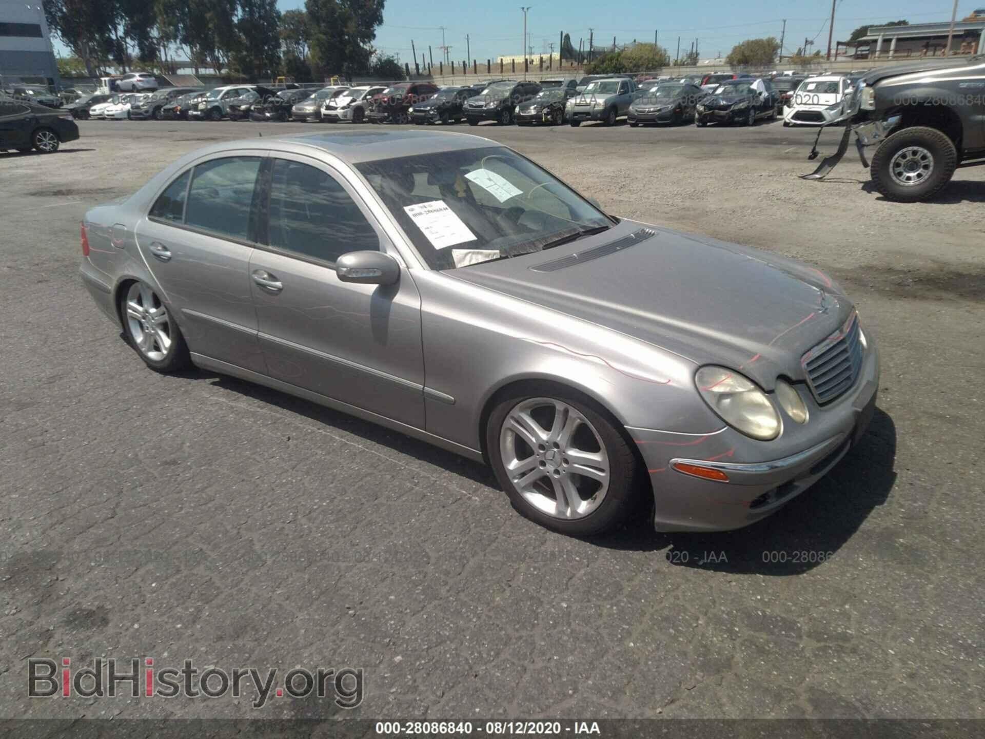 Фотография WDBUF70J85A685687 - MERCEDES-BENZ E-CLASS 2005