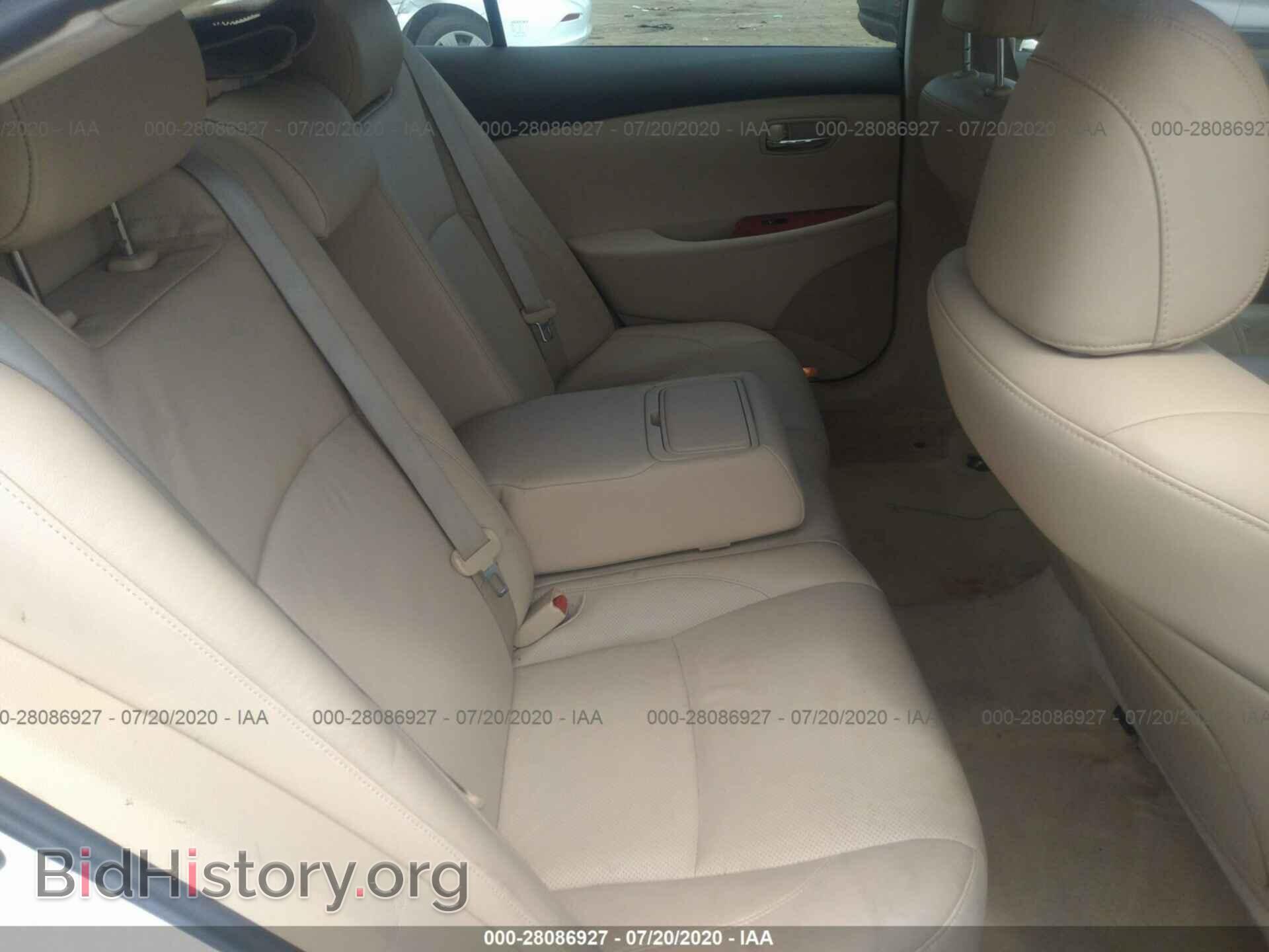 2007 LEXUS ES 350 - VIN: JTHBJ46G872090948 - Фото 8