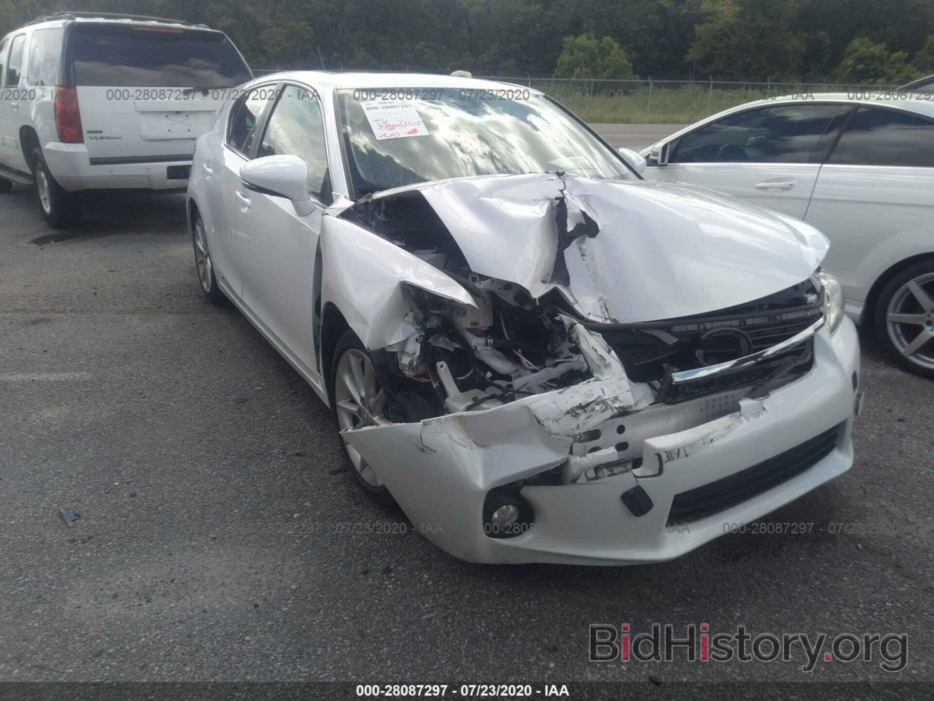 Photo JTHKD5BH6C2049529 - LEXUS CT 200H 2012