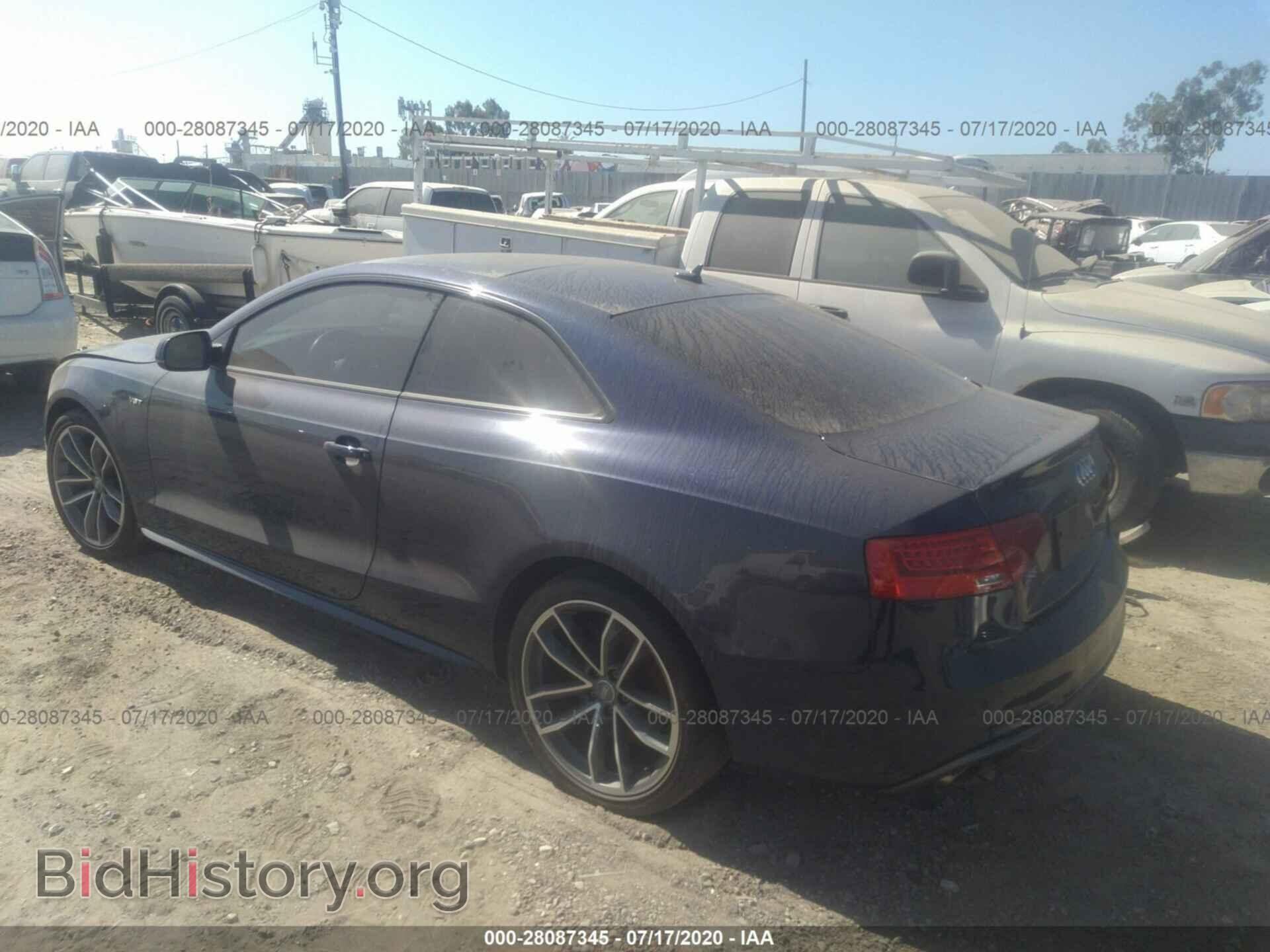 2014 AUDI S5 - VIN: WAUCGAFRXEA032392 - Фото 3
