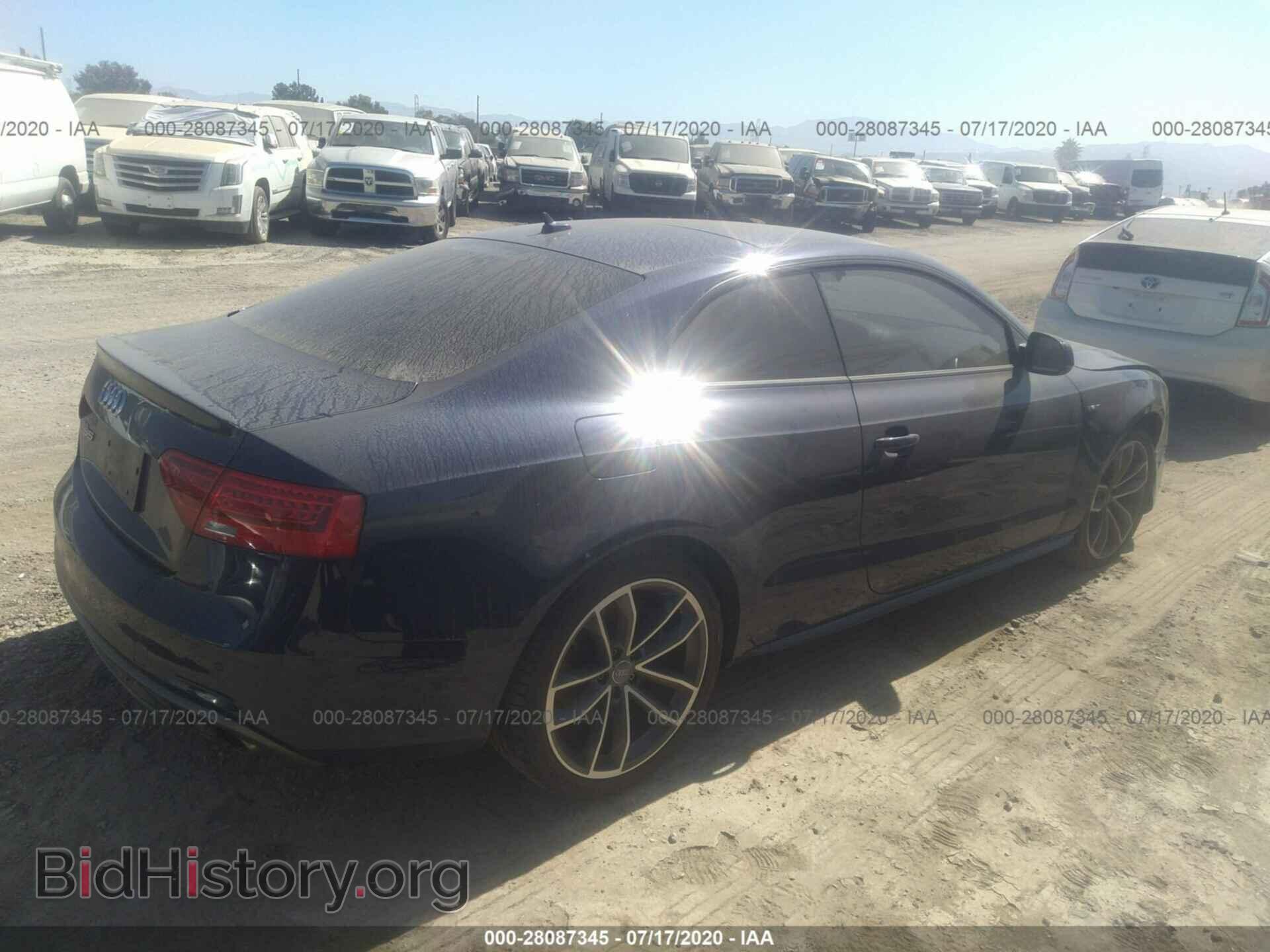 2014 AUDI S5 - VIN: WAUCGAFRXEA032392 - Фото 4