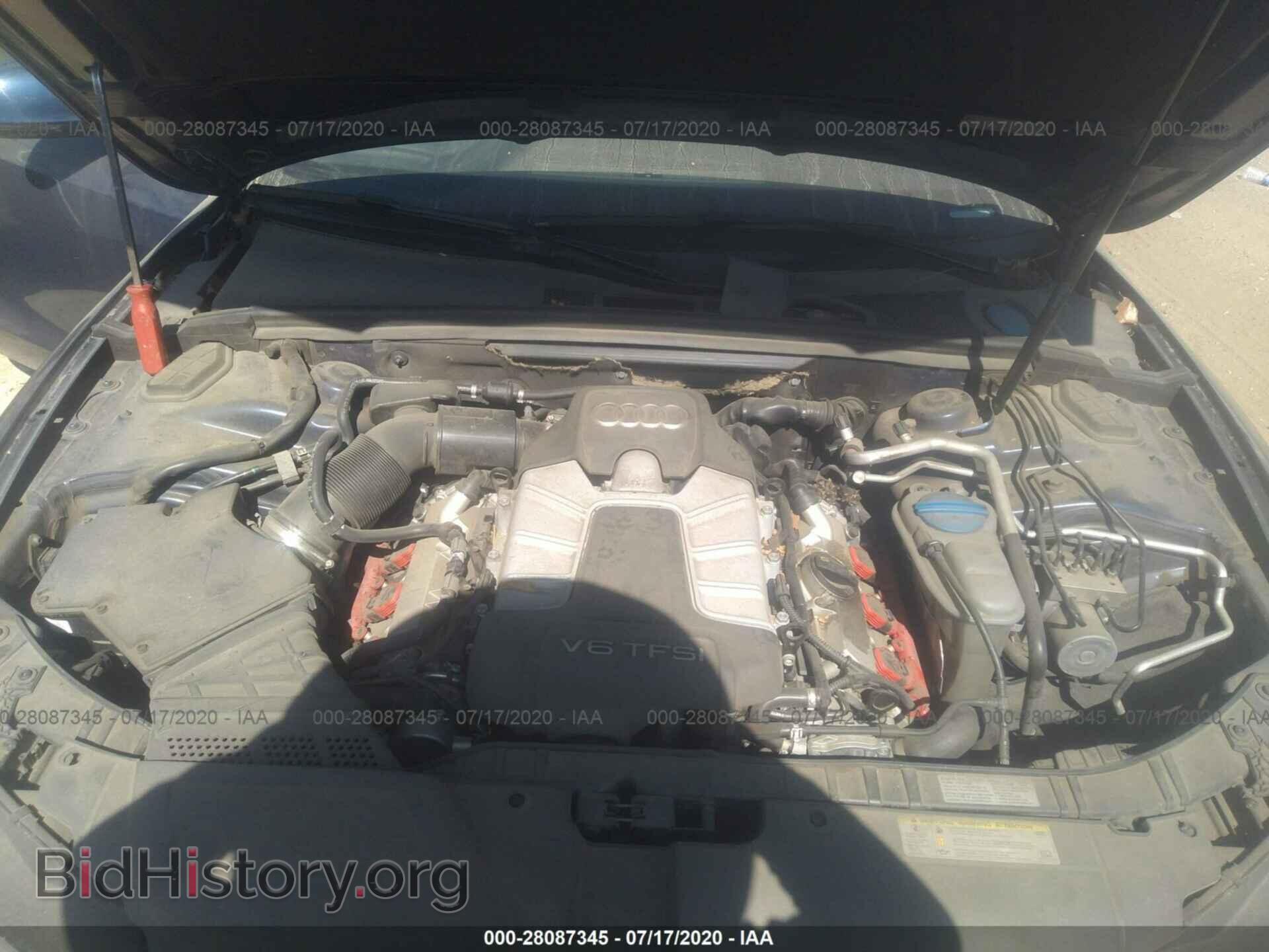 2014 AUDI S5 - VIN: WAUCGAFRXEA032392 - Фото 10