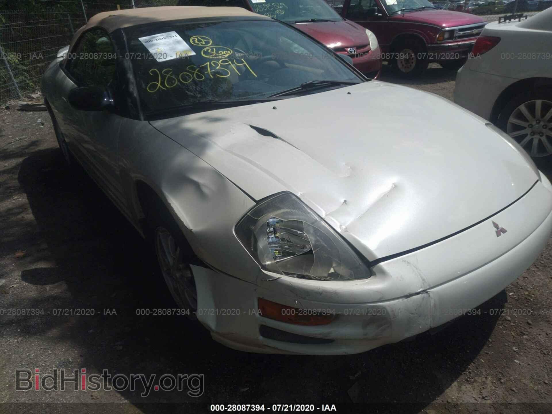 2001 MITSUBISHI ECLIPSE - VIN: 4A3AE45G61E221364 - Фото 6