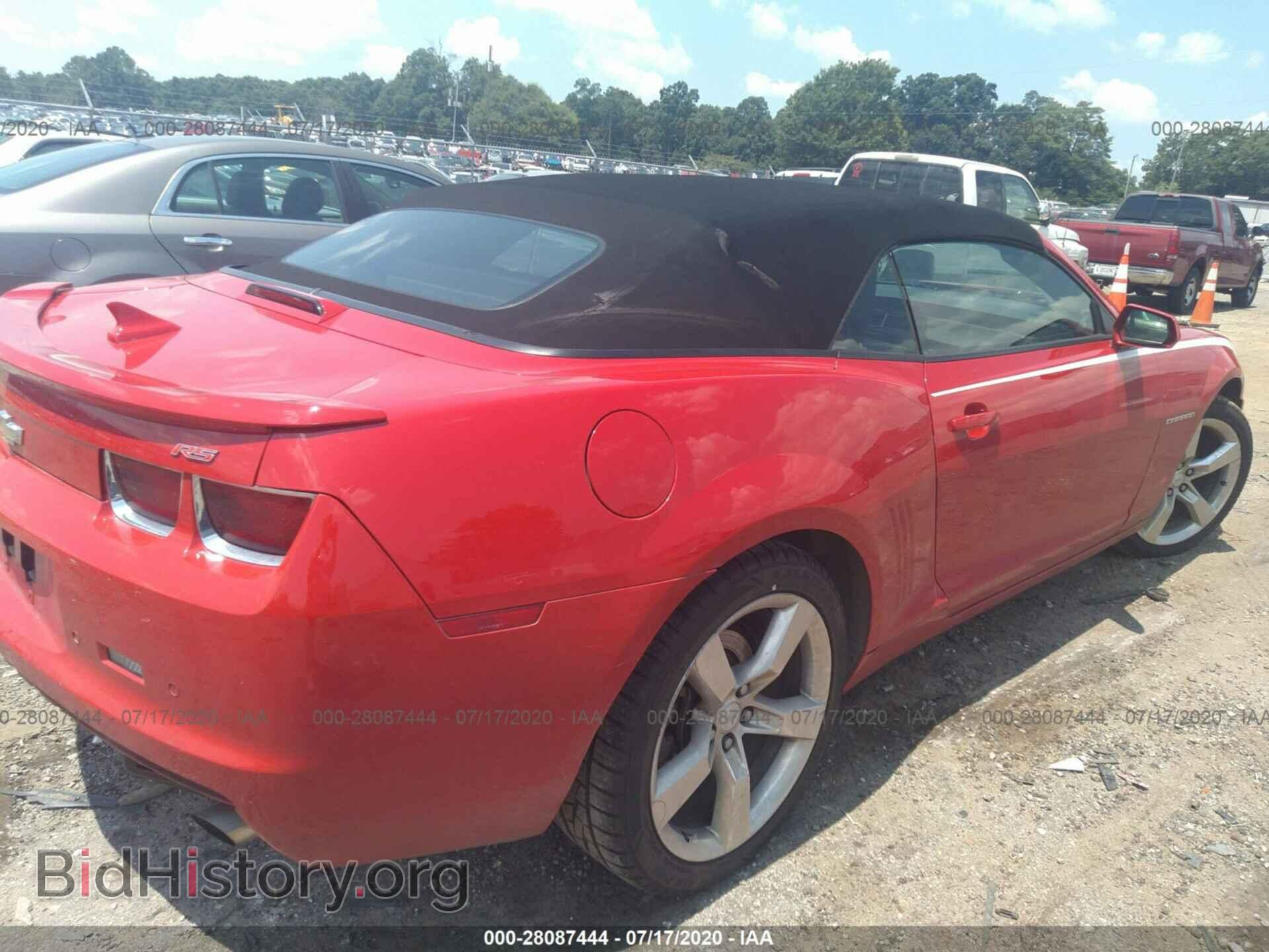 2011 CHEVROLET CAMARO - VIN: 2G1FC3DD5B9195577 - Фото 4