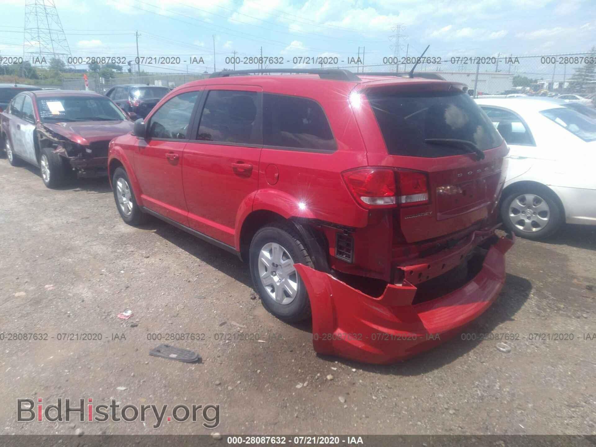 2012 DODGE JOURNEY - VIN: 3C4PDCAB5CT355774 - Фото 3