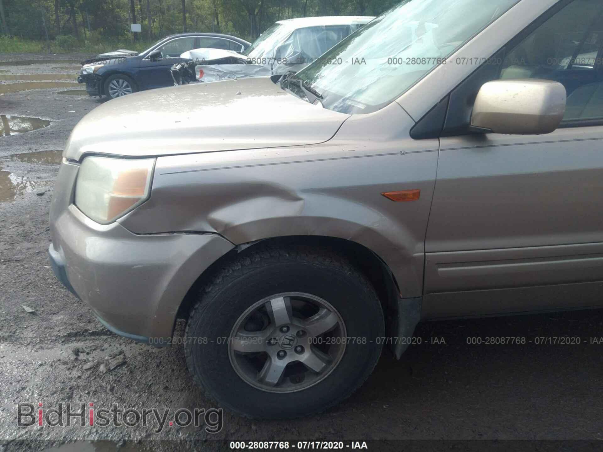 2006 HONDA PILOT - VIN: 5FNYF28766B008287 - Фото 6