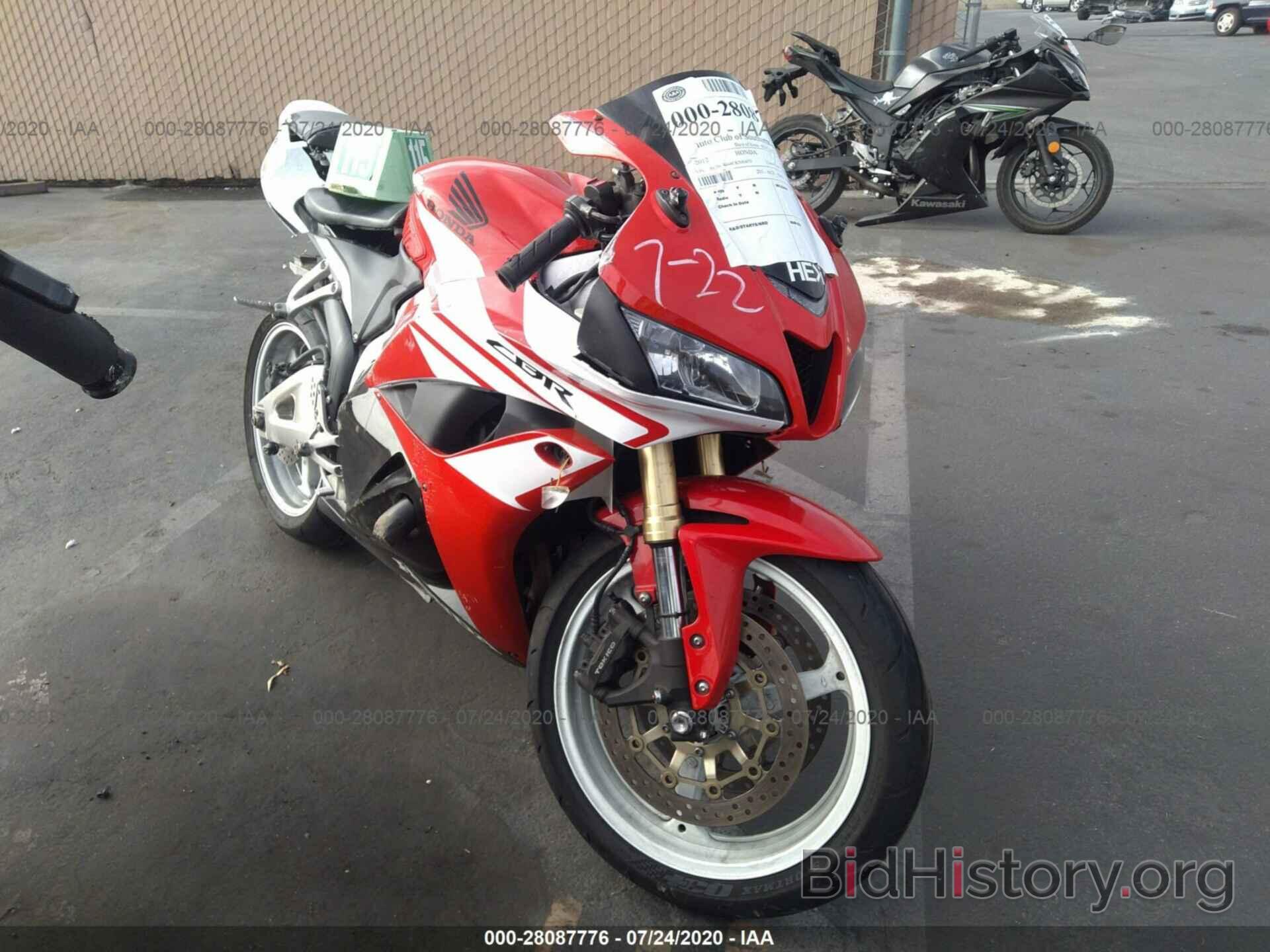 Photo JH2PC4044CK500453 - HONDA CBR600 2012