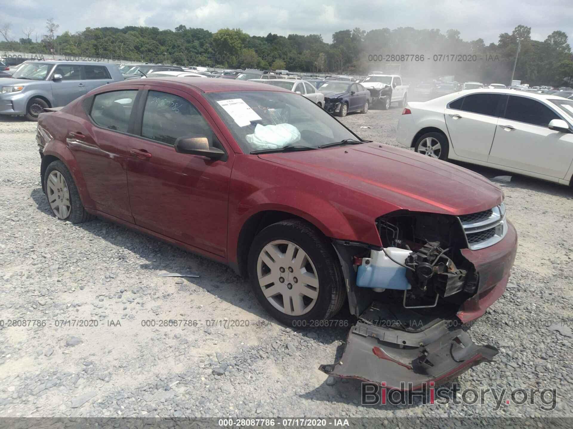 Photo 1C3CDZABXEN217124 - DODGE AVENGER 2014