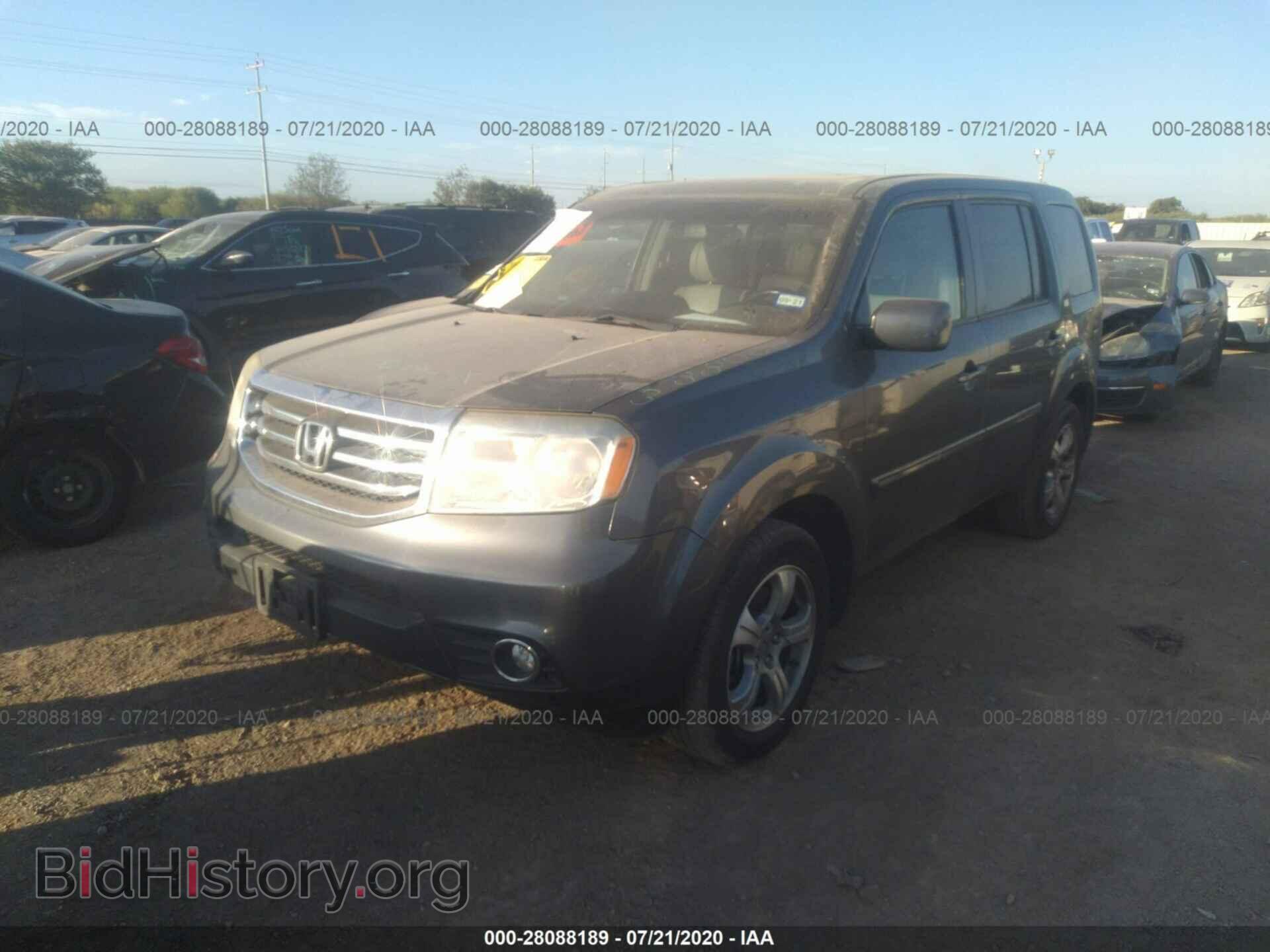 2012 HONDA PILOT - VIN: 5FNYF3H54CB022415 - Фото 2