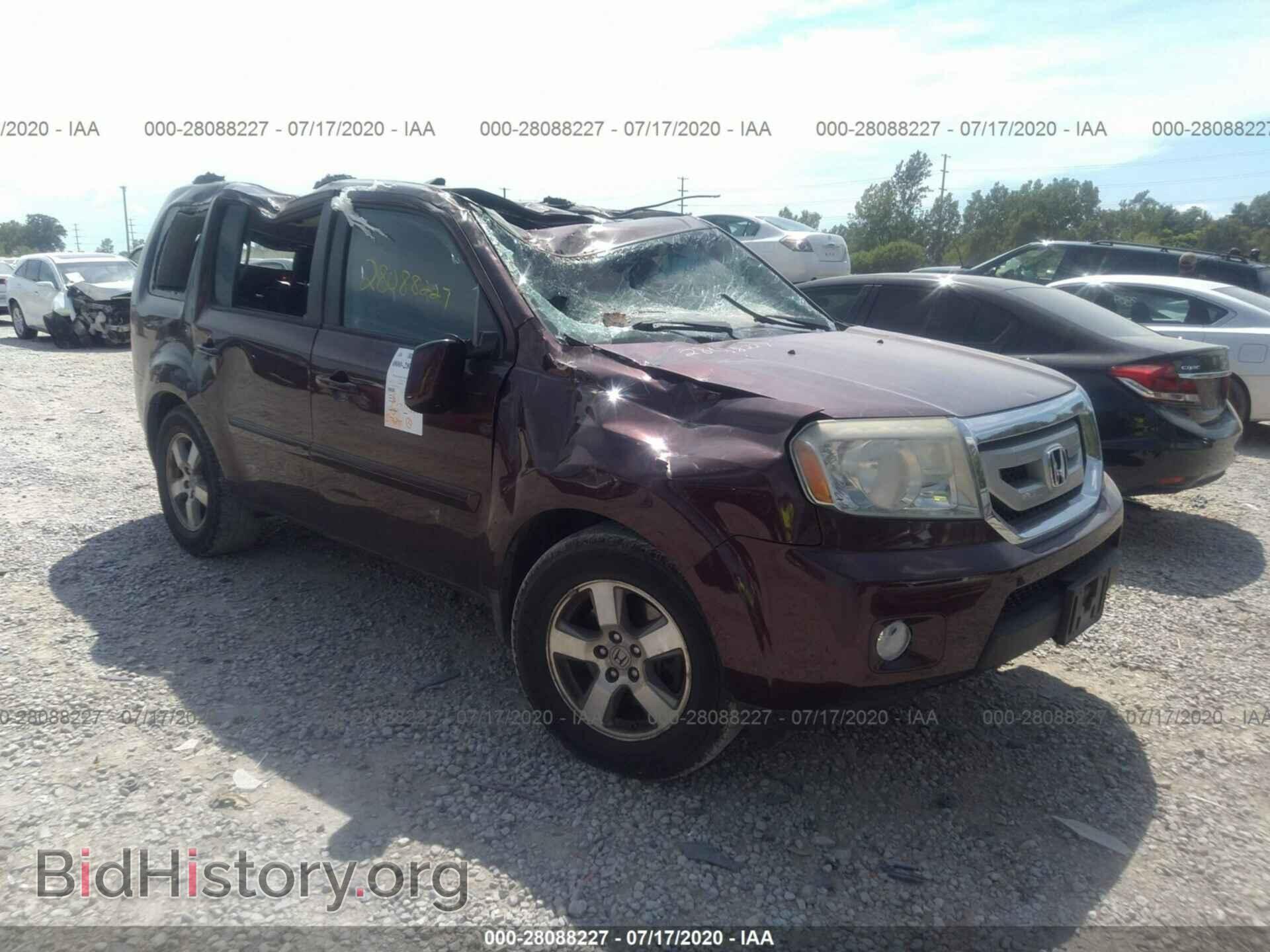Photo 5FNYF4H67AB034103 - HONDA PILOT 2010