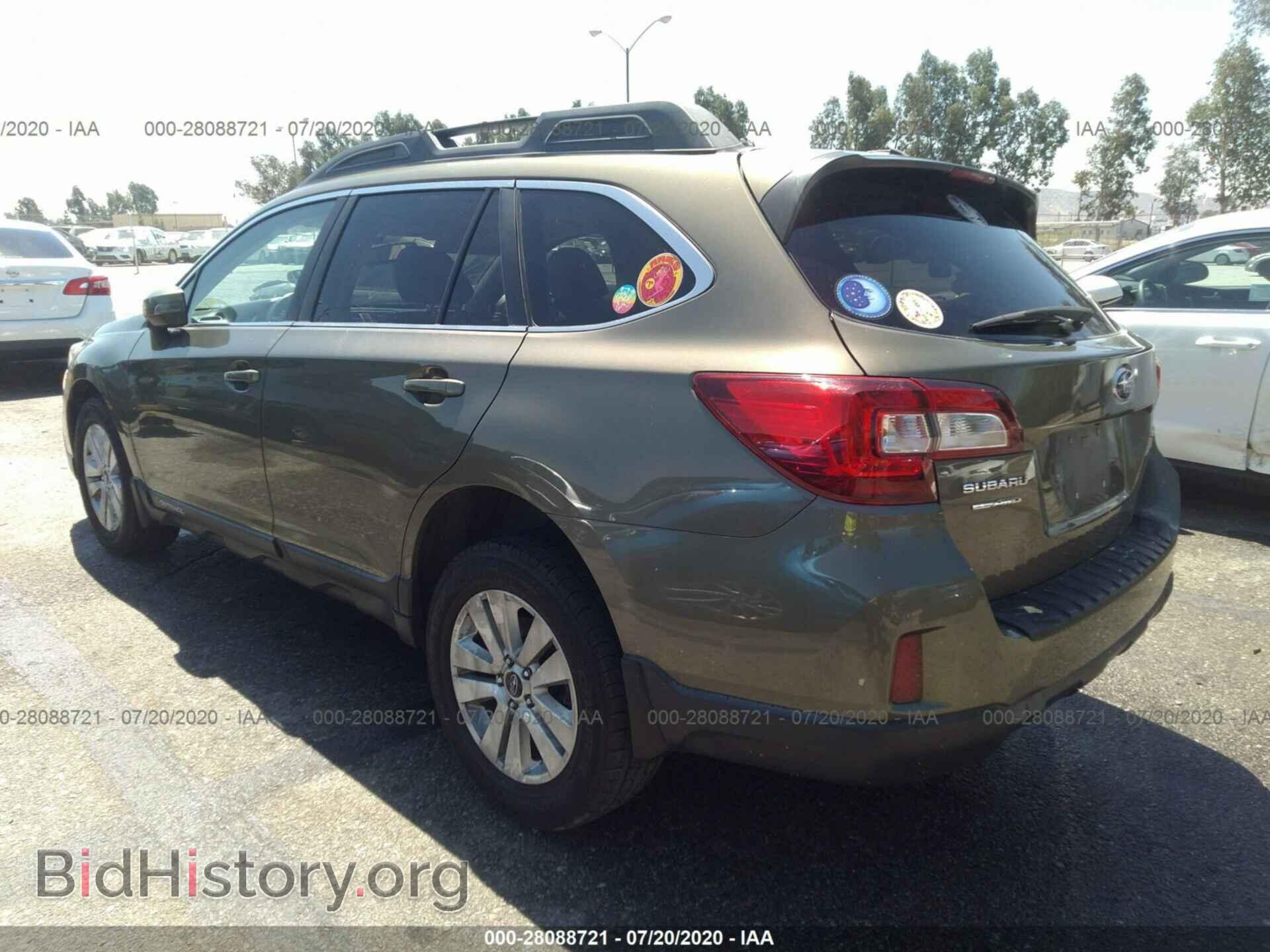 2015 SUBARU OUTBACK - VIN: 4S4BSAHC7F3289260 - Фото 3