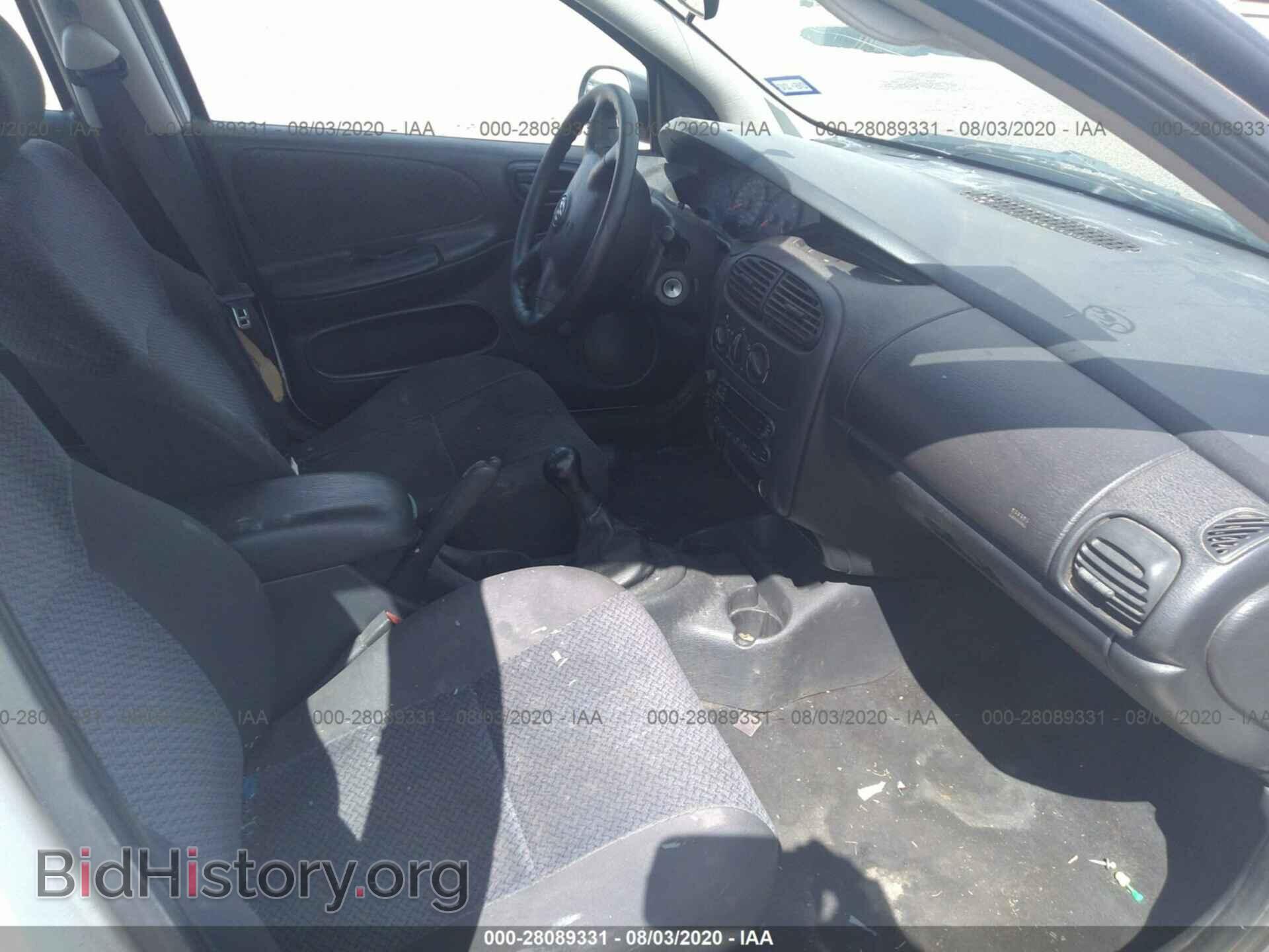 2002 DODGE NEON - VIN: 1B3ES16C92D588890 - Фото 5