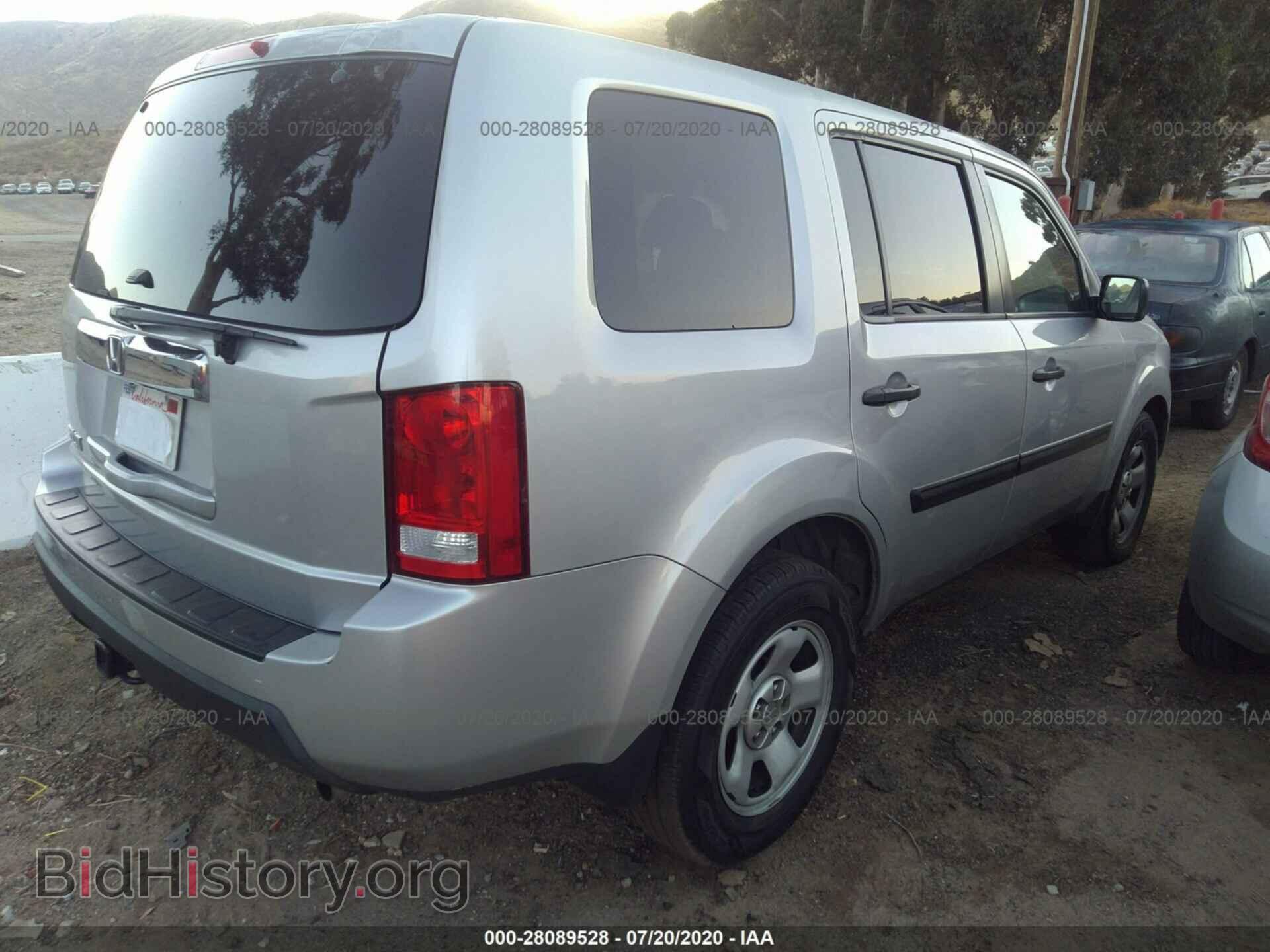 2011 HONDA PILOT - VIN: 5FNYF3H29BB038162 - Фото 4