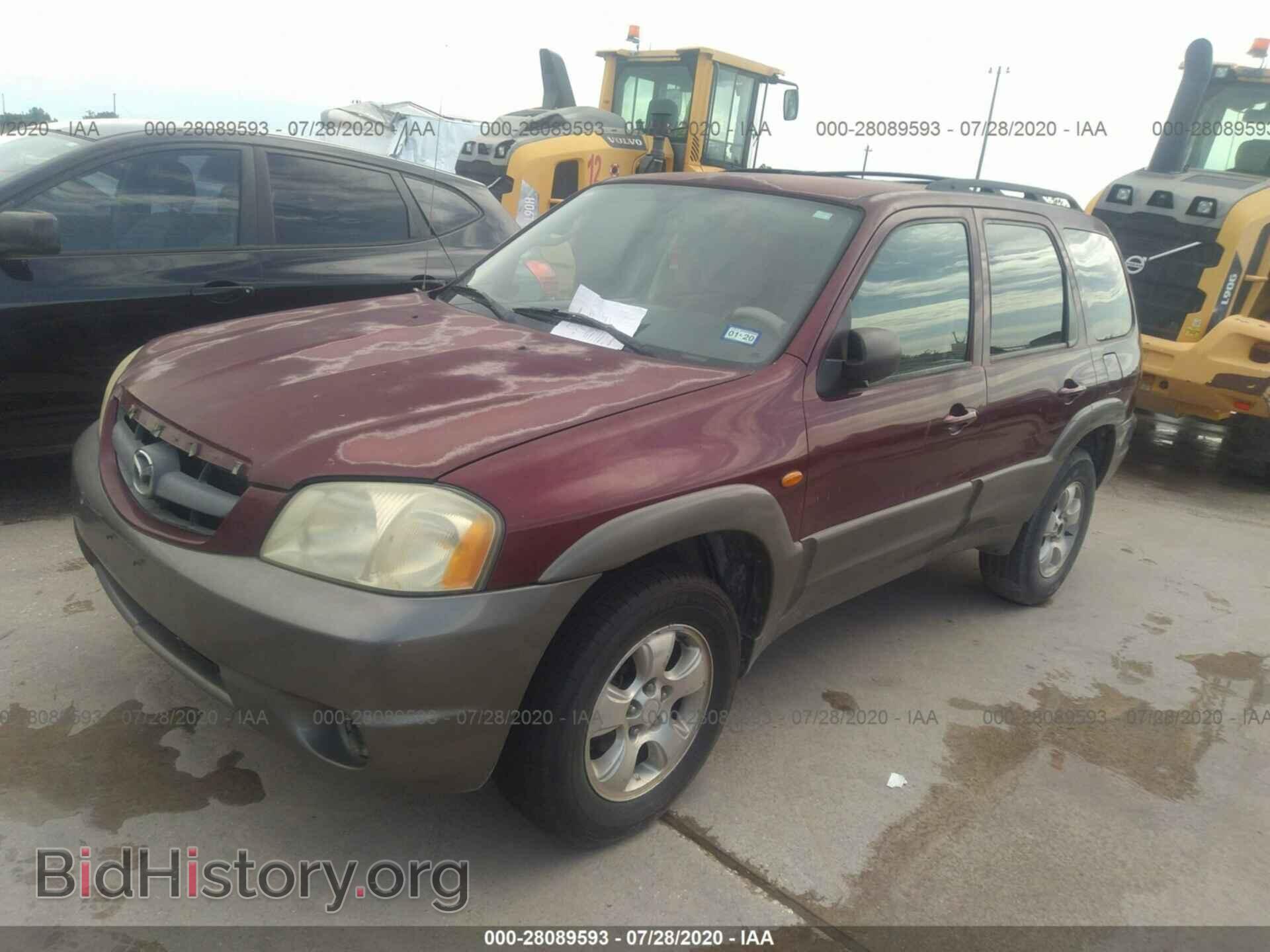 2003 MAZDA TRIBUTE - VIN: 4F2YZ04143KM26231 - Фото 2