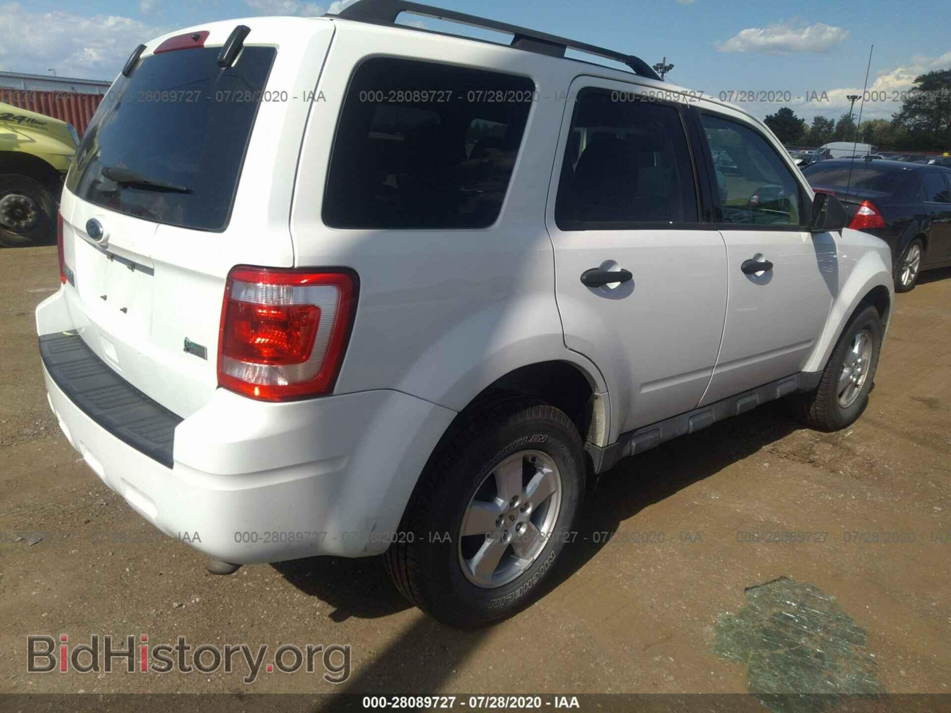 2012 FORD ESCAPE - VIN: 1FMCU9DG0CKB69307 - Фото 4