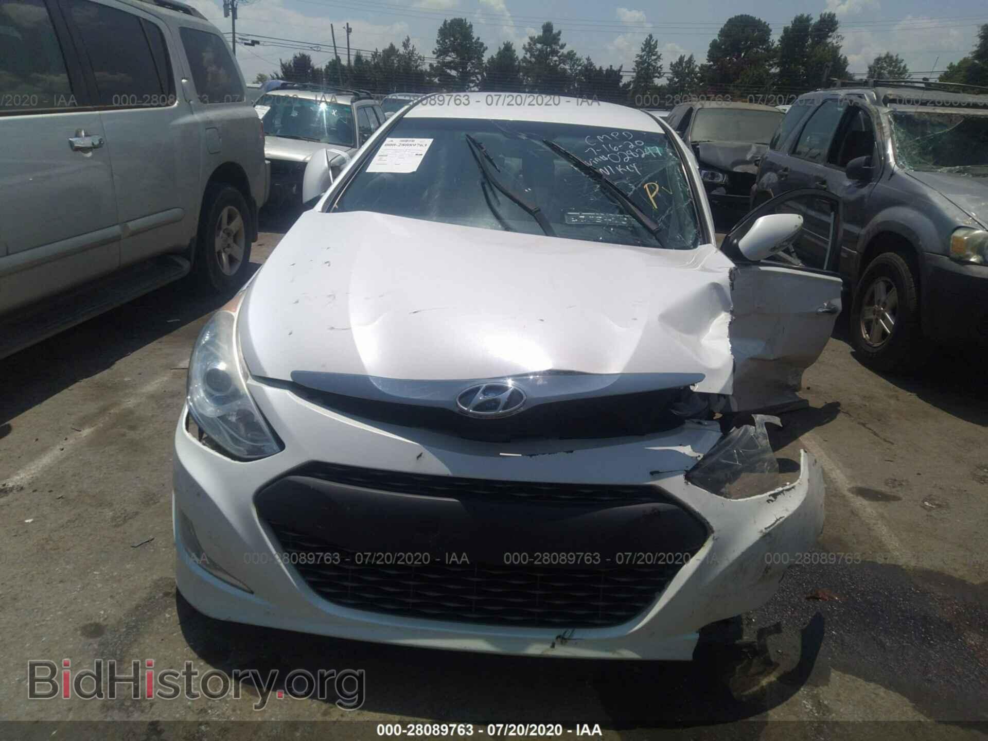 2012 HYUNDAI SONATA - VIN: KMHEC4A47CA028247 - Фото 6