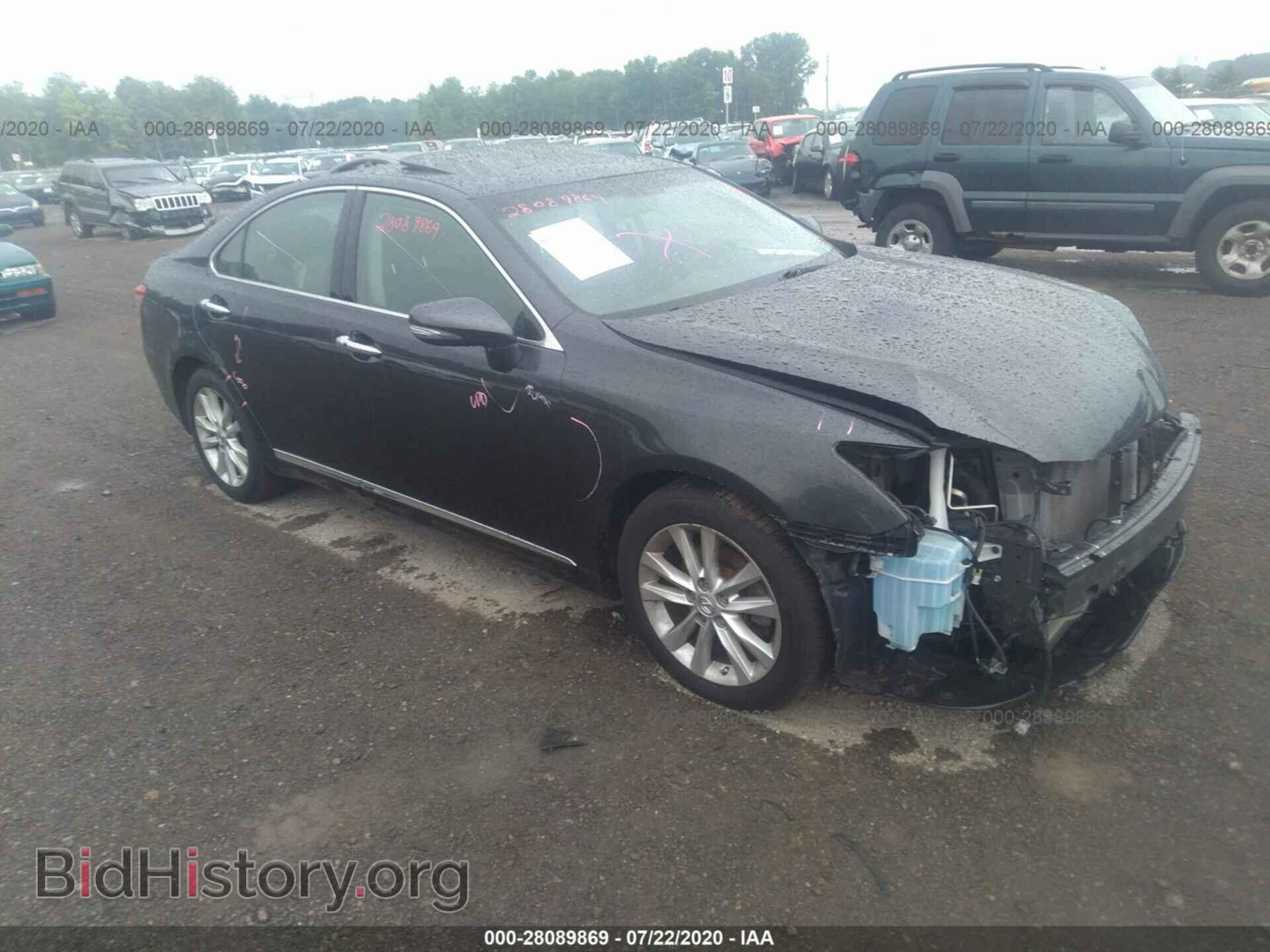 Фотография JTHBK1EG3B2437463 - LEXUS ES 350 2011