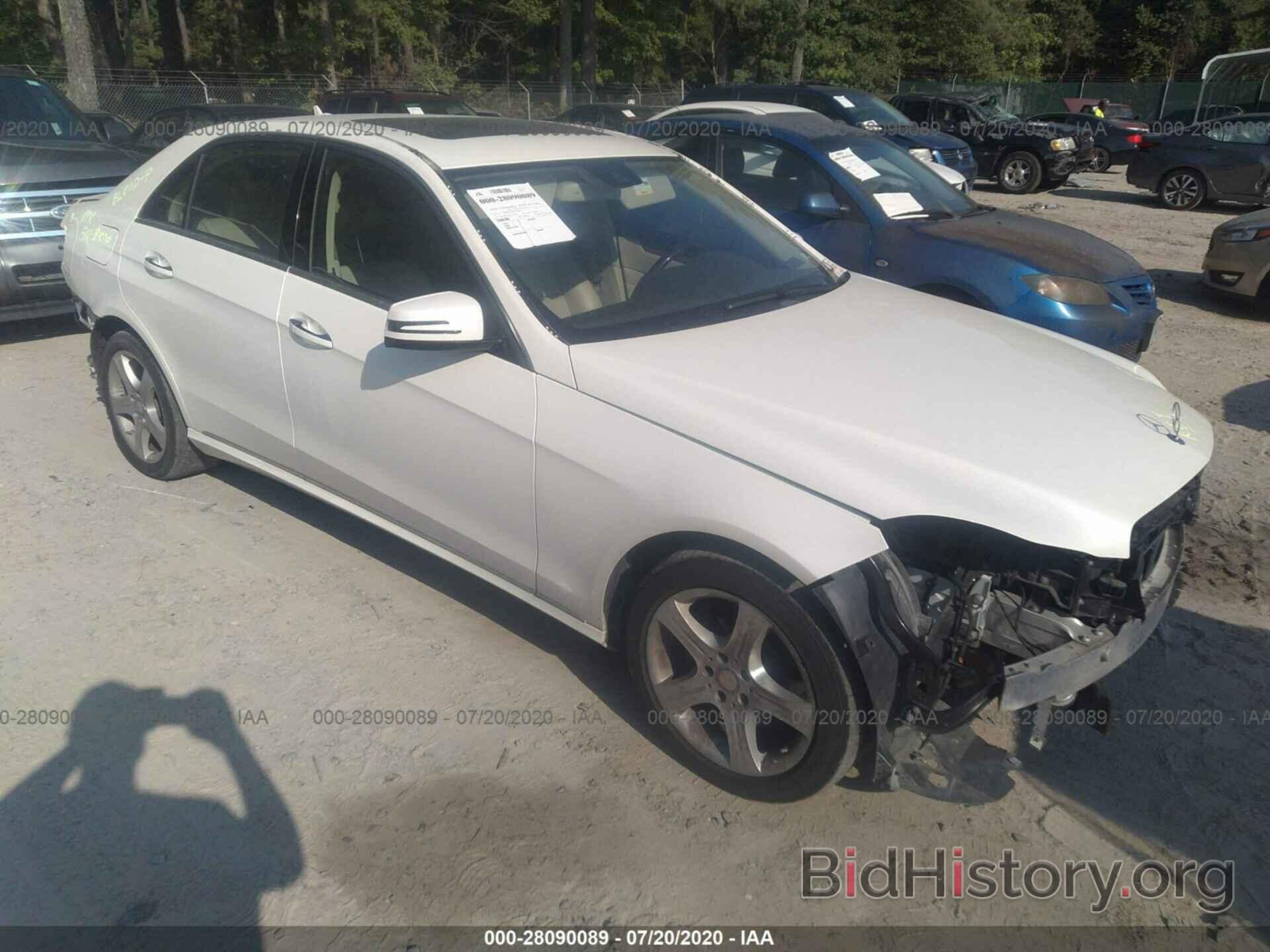 Photo WDDHF0EB1EA915605 - MERCEDES-BENZ E-CLASS 2014