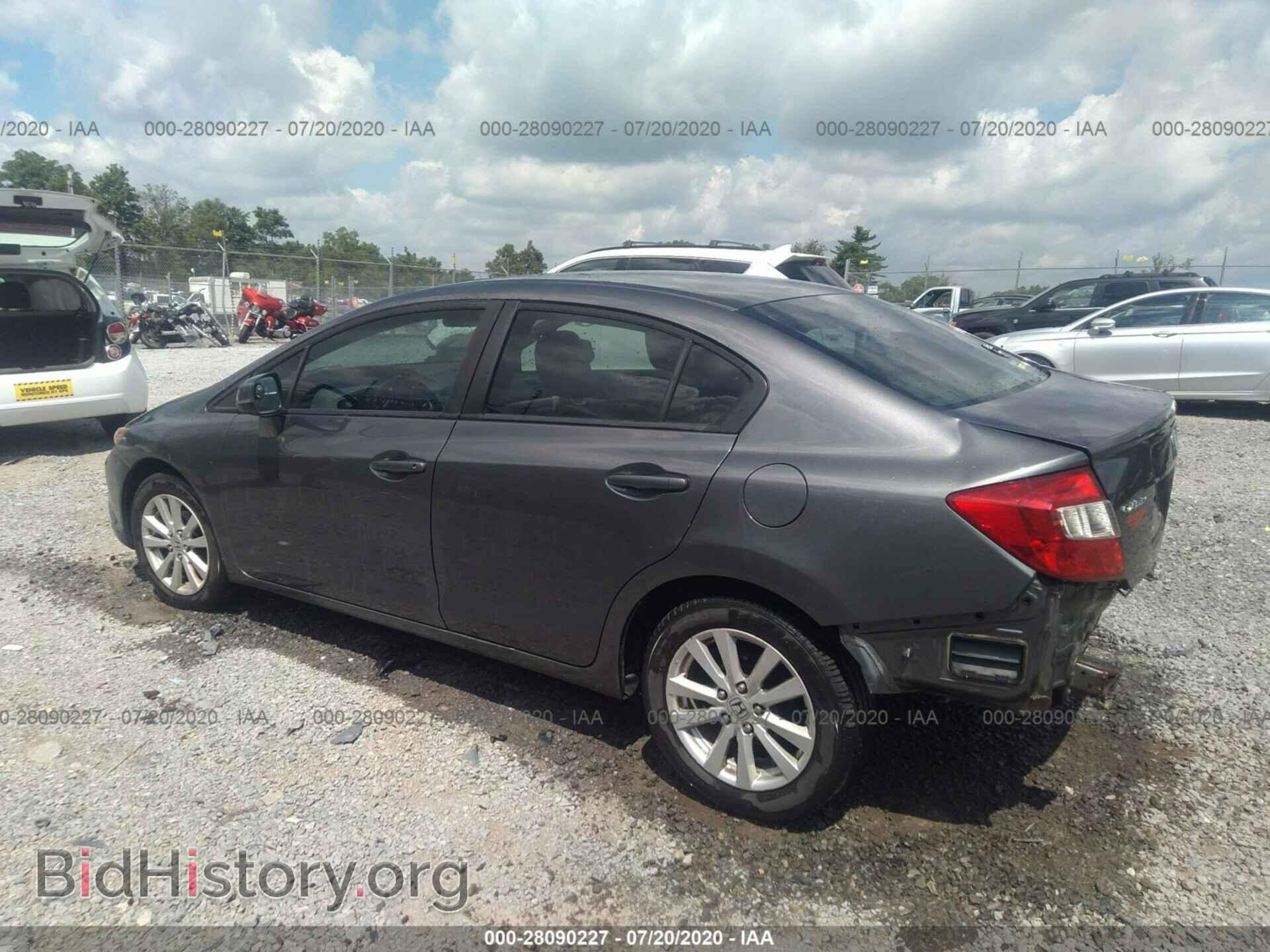 2012 HONDA CIVIC SDN - VIN: 19XFB2F9XCE021343 - Фото 3