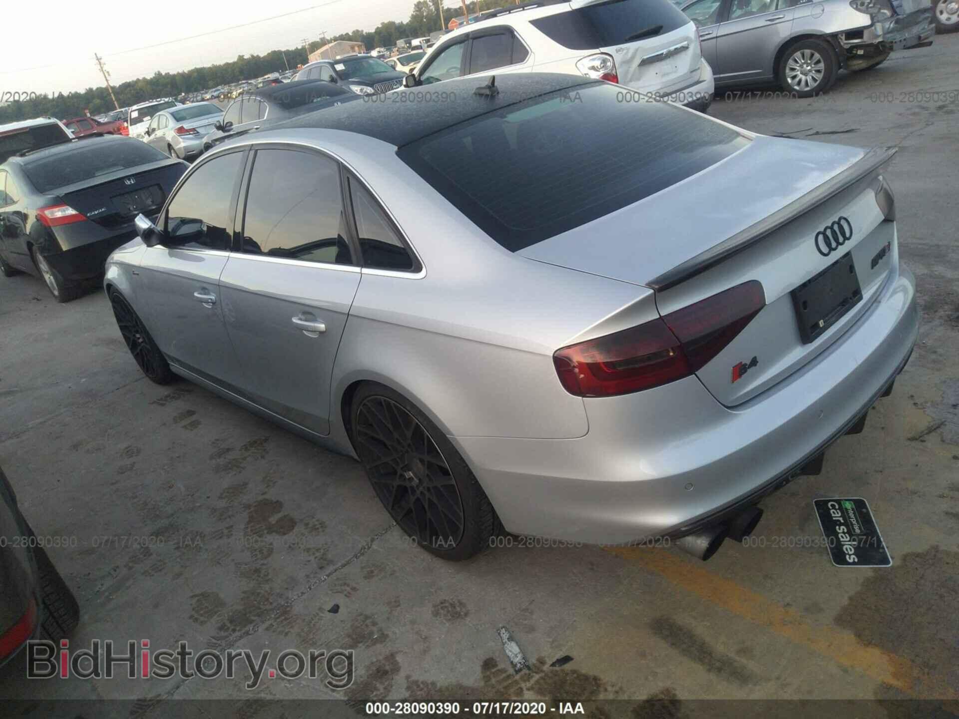 2013 AUDI S4 - VIN: WAUBGAFL8DA227963 - Фото 3
