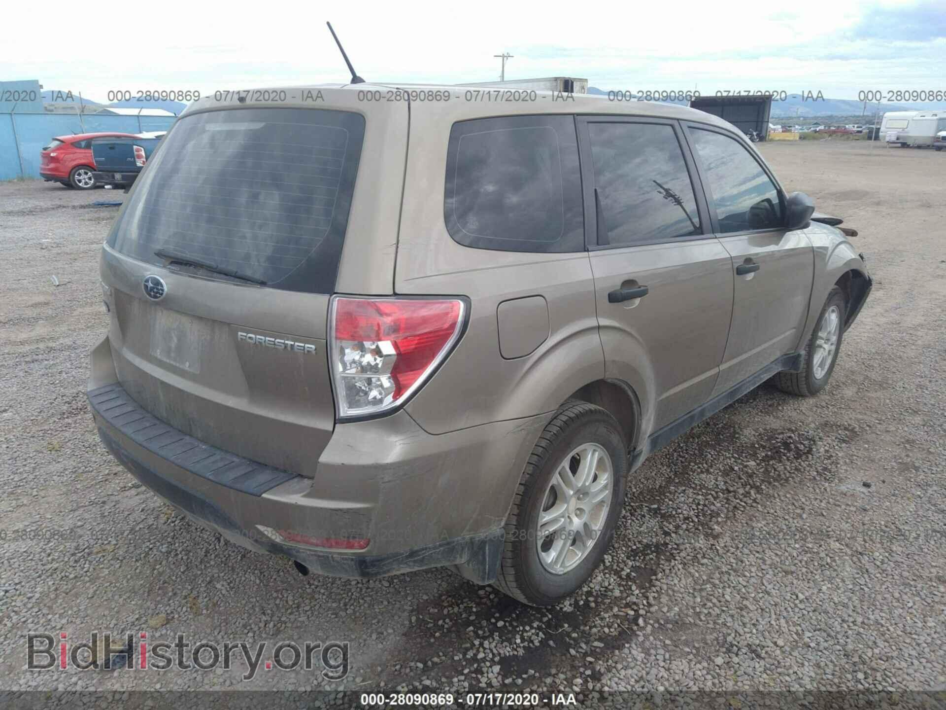 2009 SUBARU FORESTER - VIN: JF2SH61699H700932 - Фото 4