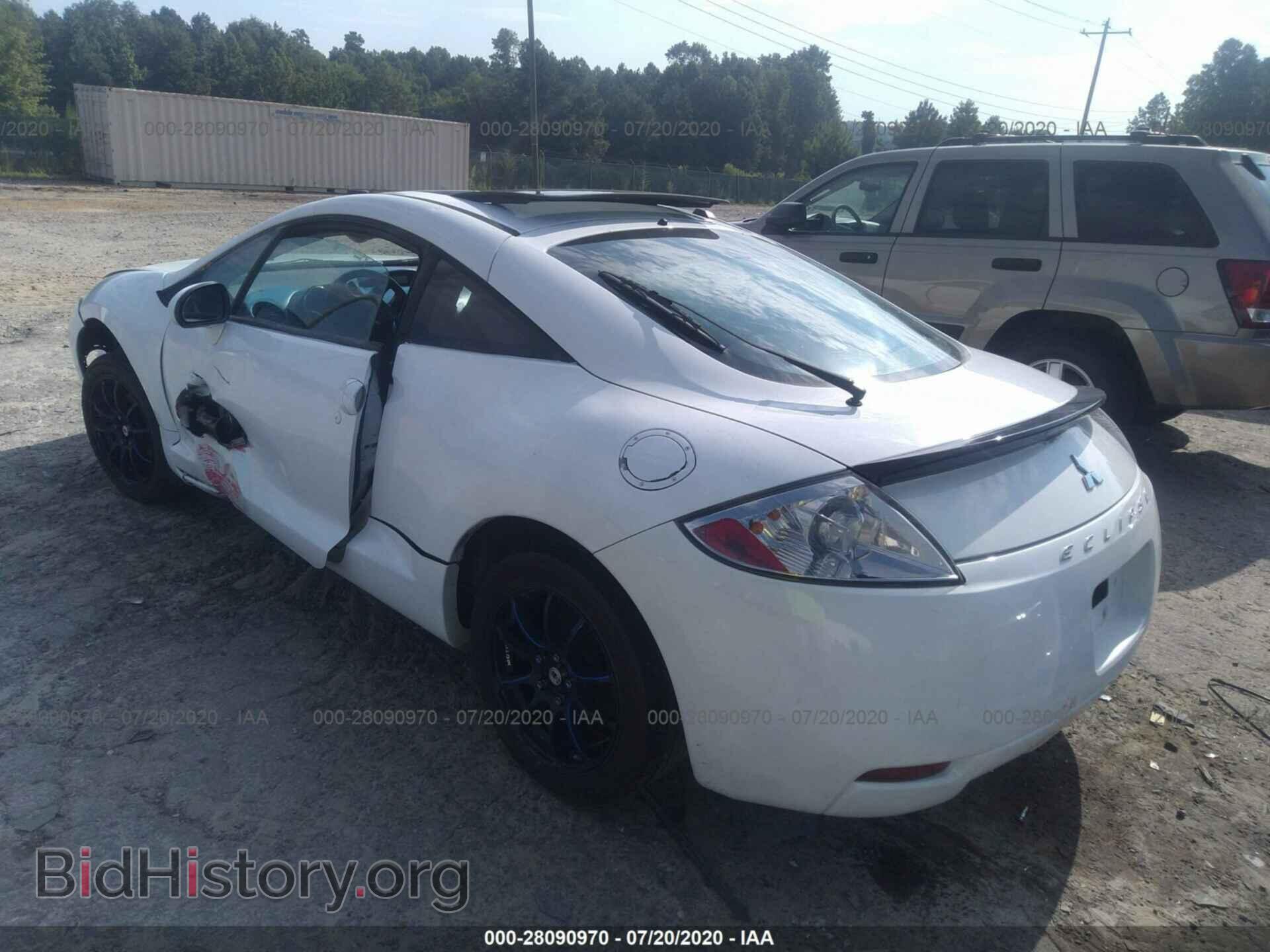 2008 MITSUBISHI ECLIPSE - VIN: 4A3AK24F48E037671 - Фото 3