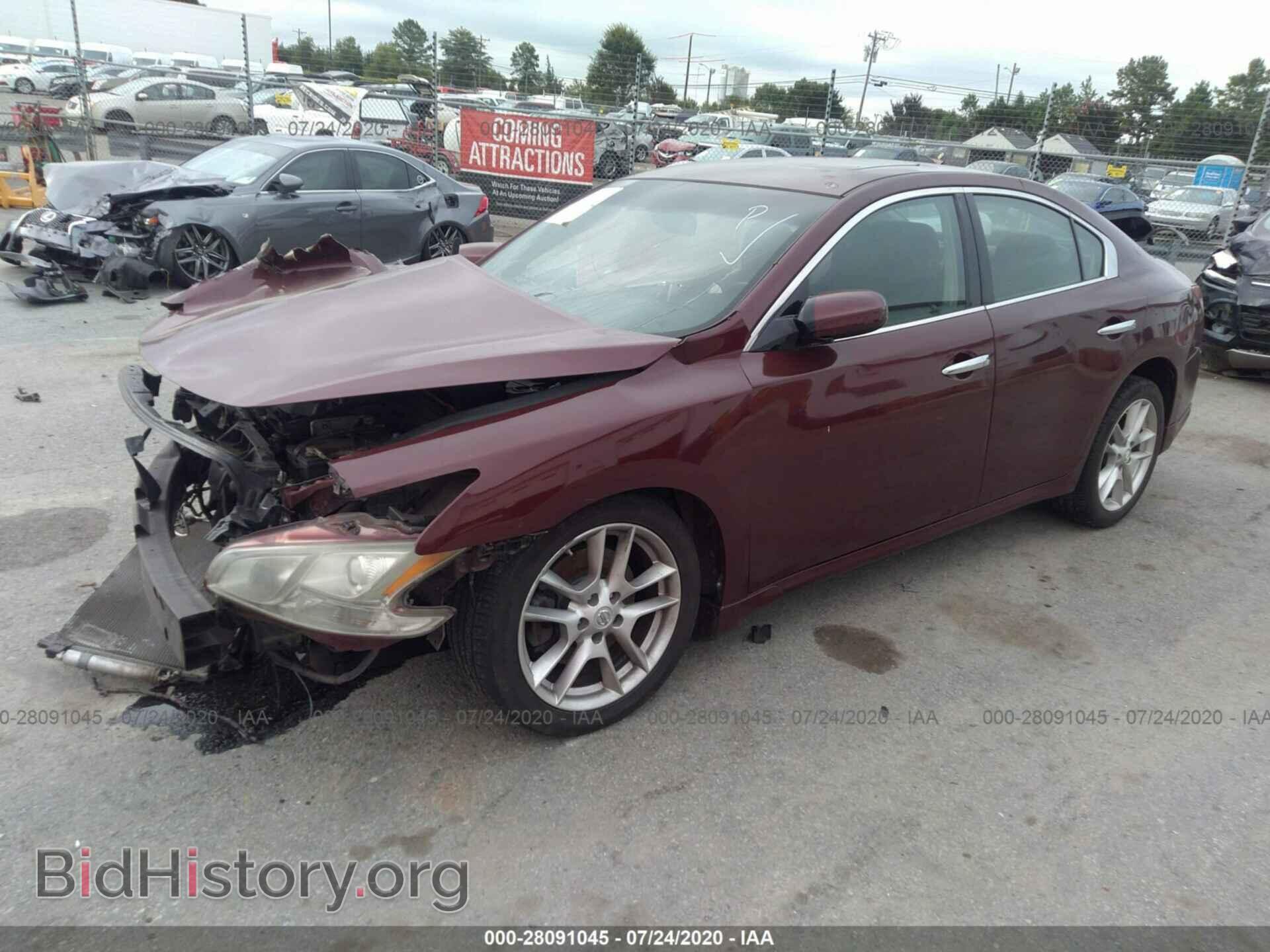 2011 NISSAN MAXIMA - VIN: 1N4AA5APXBC842698 - Фото 2