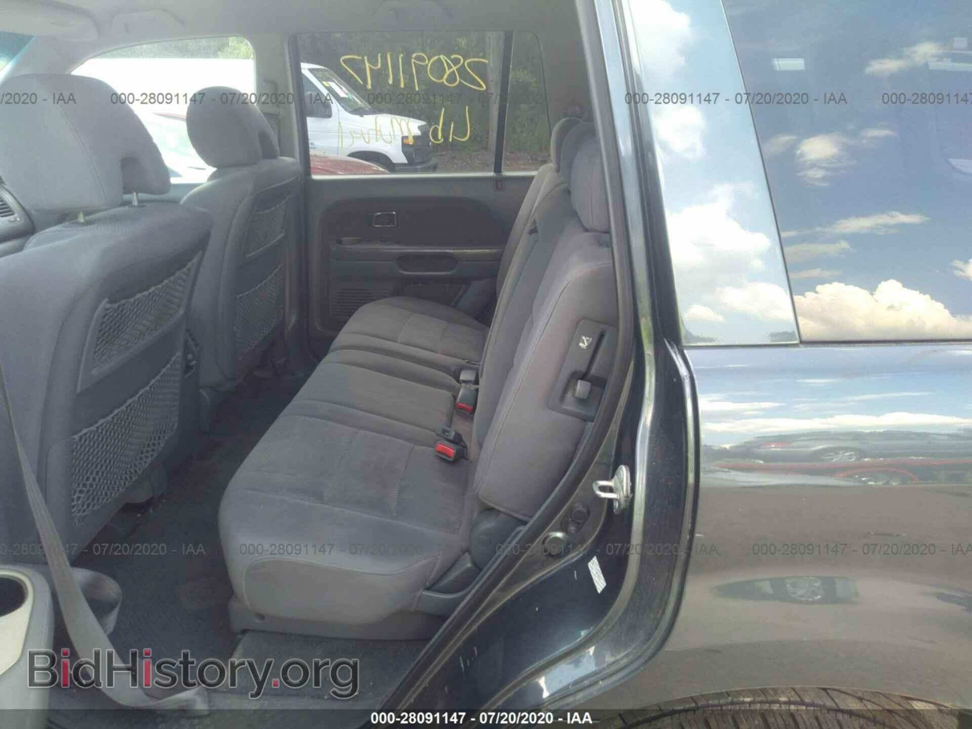 2006 HONDA PILOT - VIN: 2HKYF184X6H508843 - Фото 8